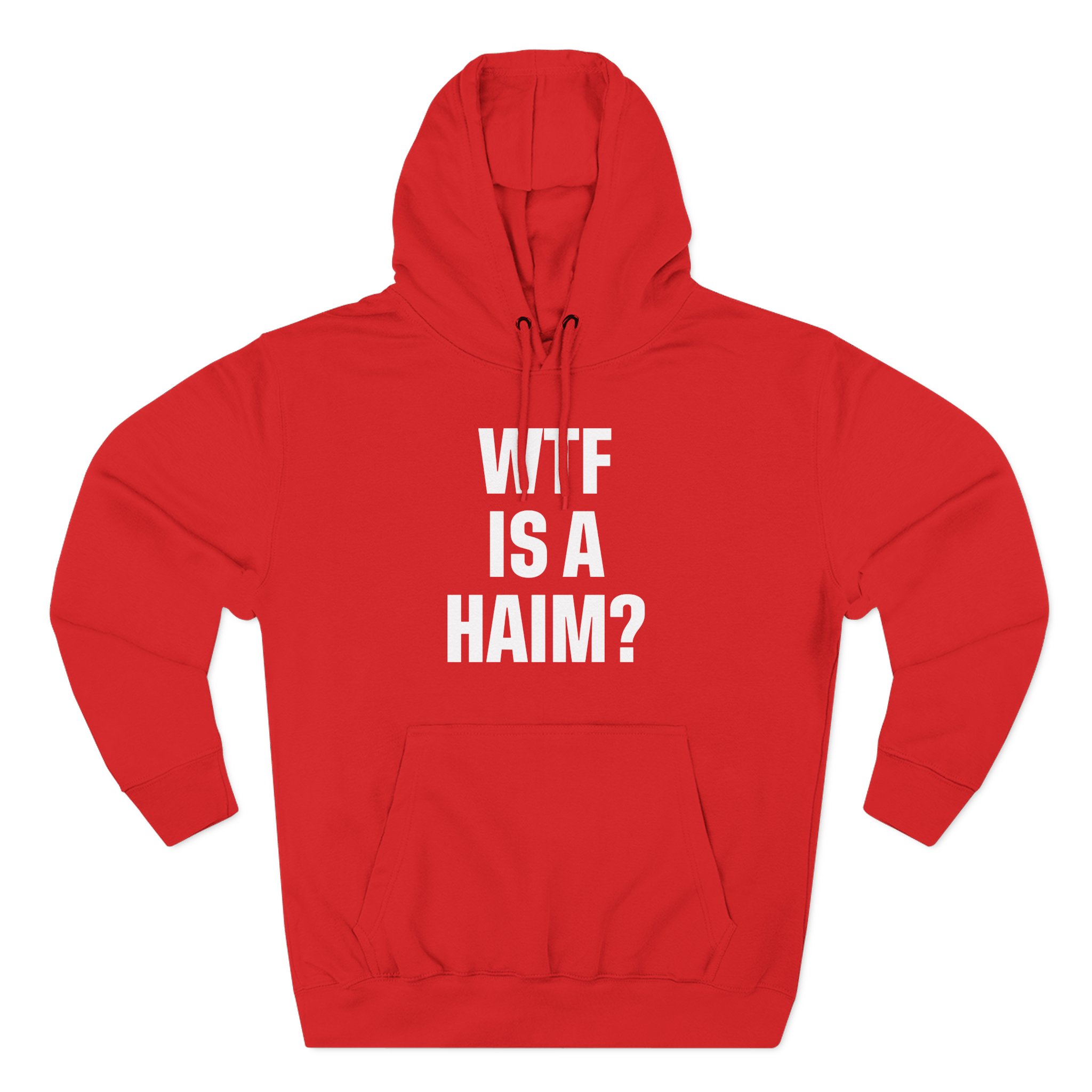 Wtf is a Haim Three-Panel Fleece Hoodie