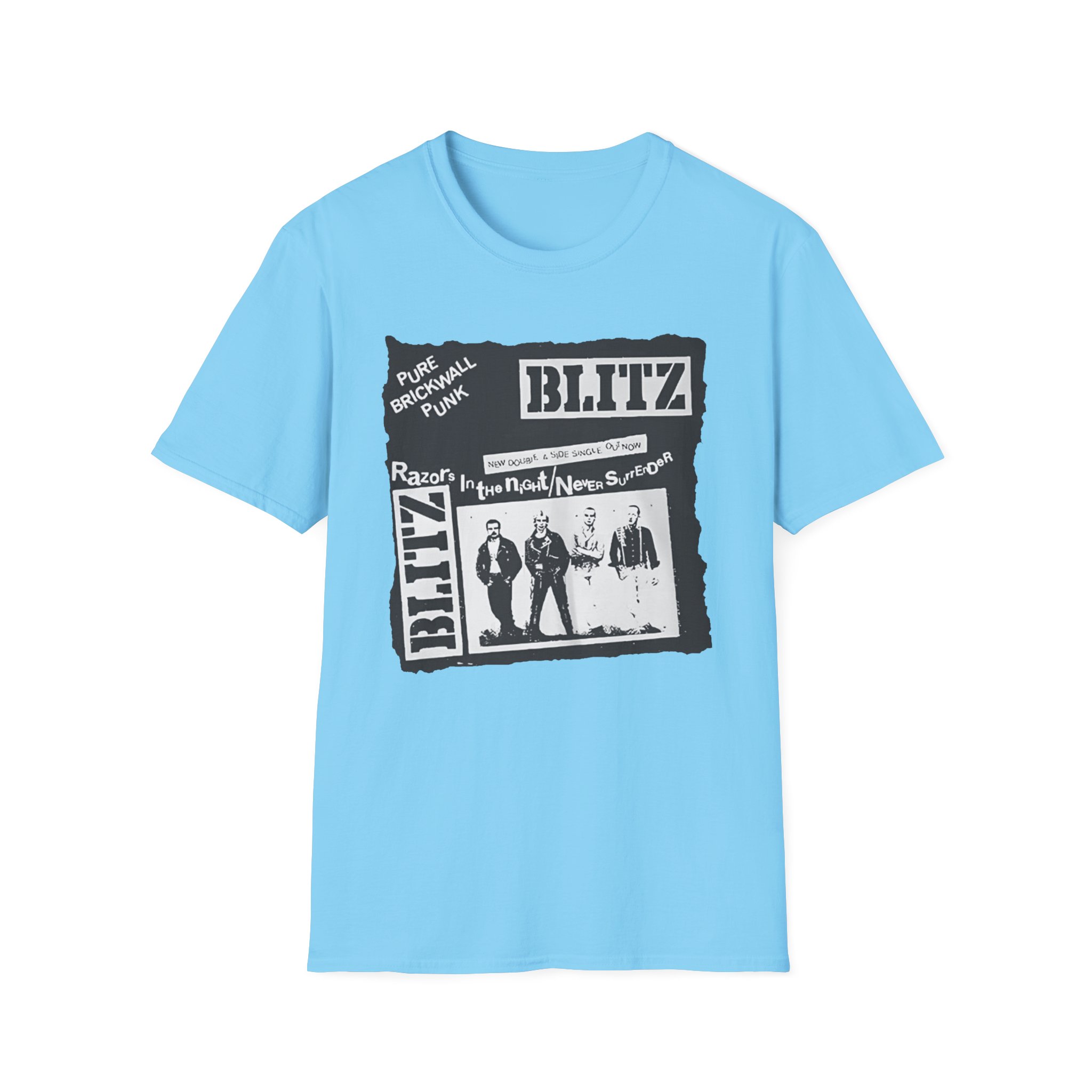 Blitz Pure Brick Wall Unisex Softstyle T-Shirt