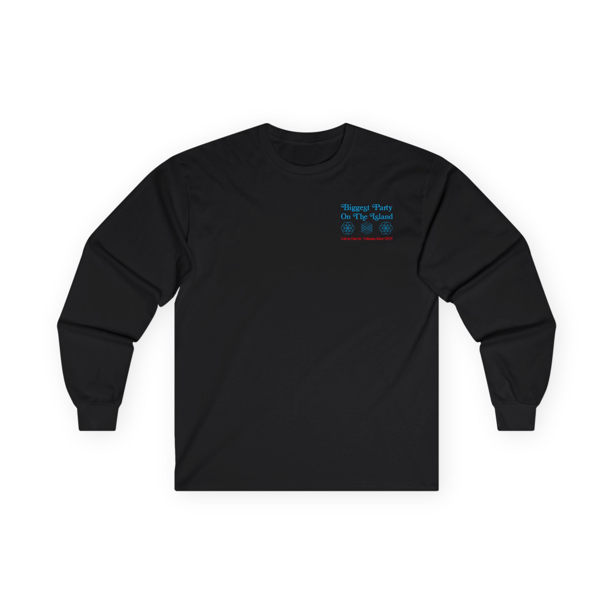 Calvin Harris Ushuaia Higher Level Unisex Ultra Cotton Long Sleeve Tee
