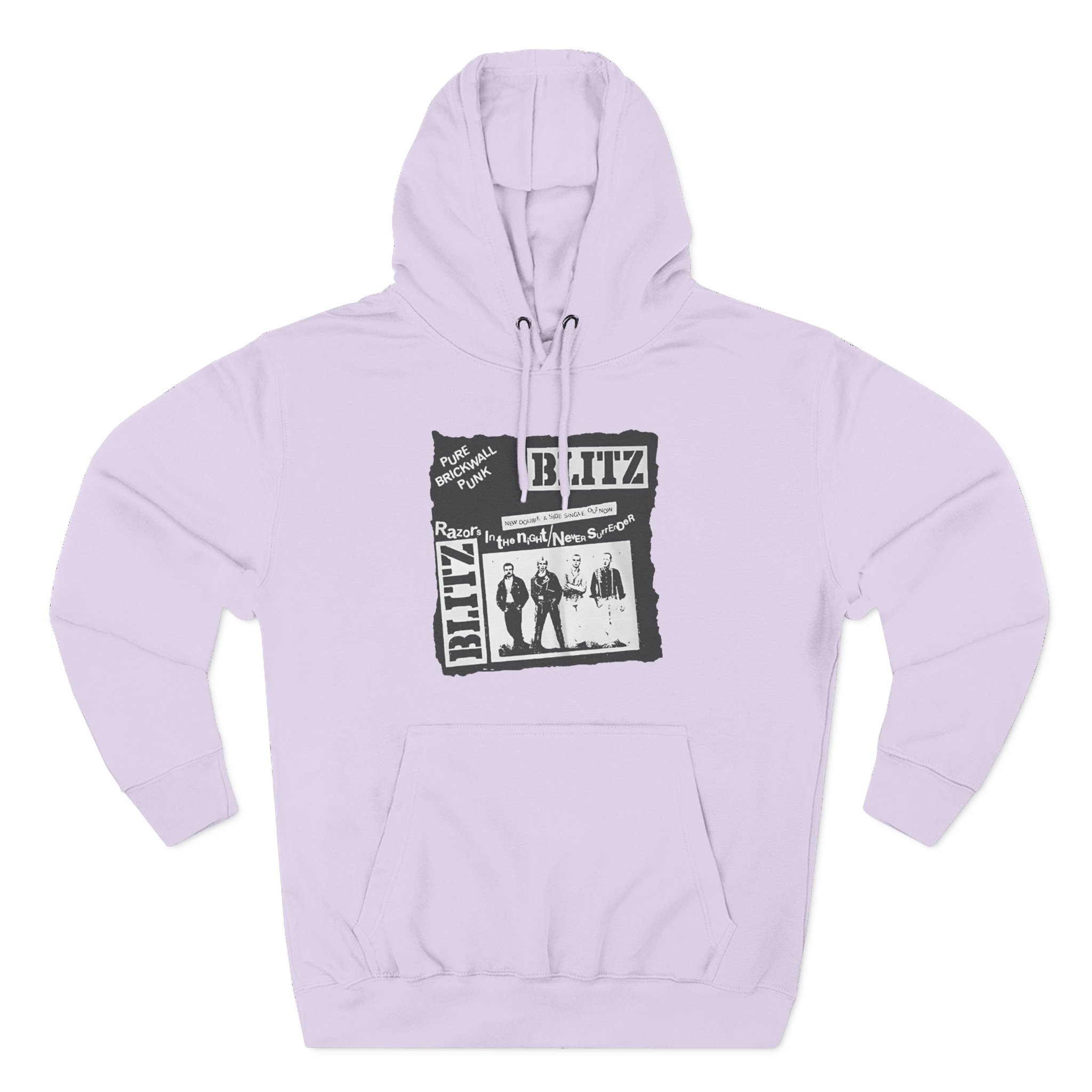 Blitz Pure Brick Wall Three-Panel Fleece Hoodie