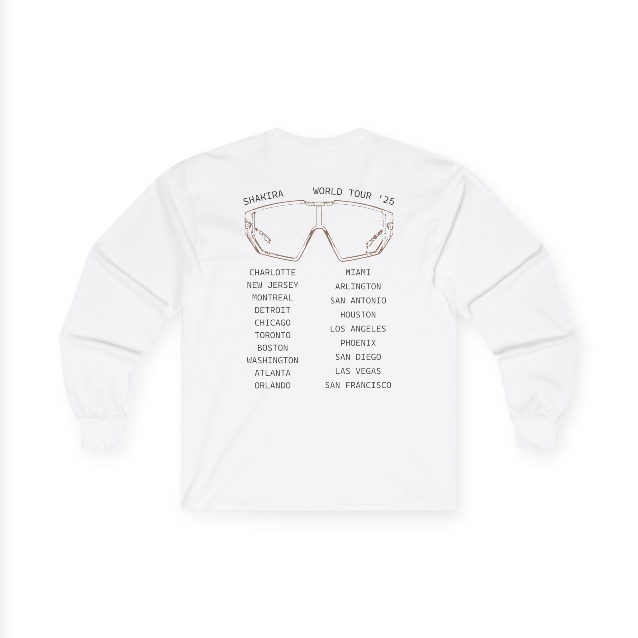 Shakira Sunglasses Unisex Ultra Cotton Long Sleeve Tee