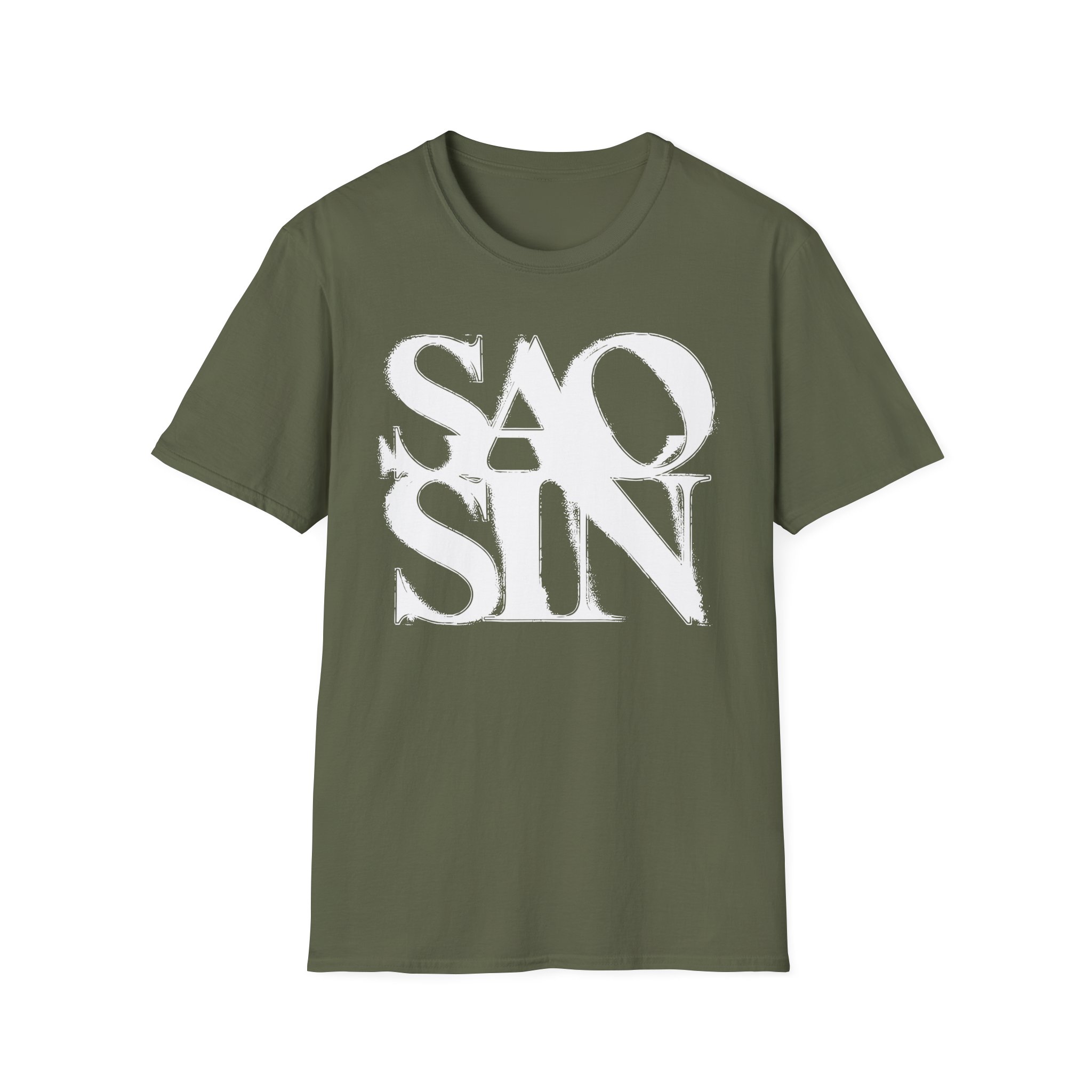 Saosin - Stacked Unisex Softstyle T-Shirt