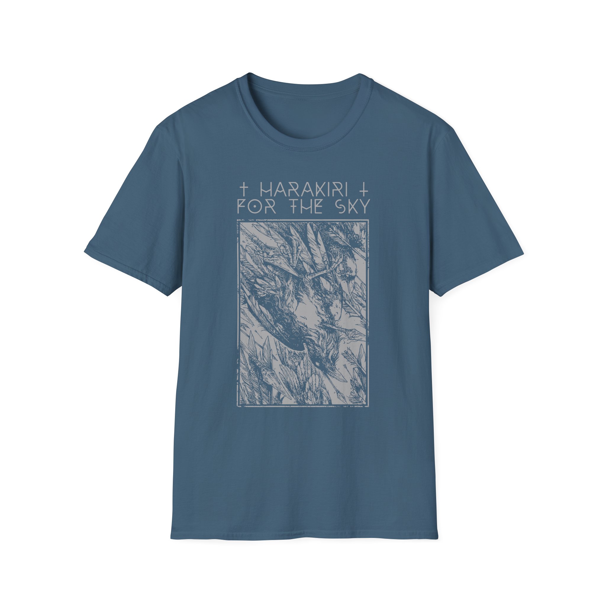 Harakiri for the Sky Falling Birds Unisex Softstyle T-Shirt