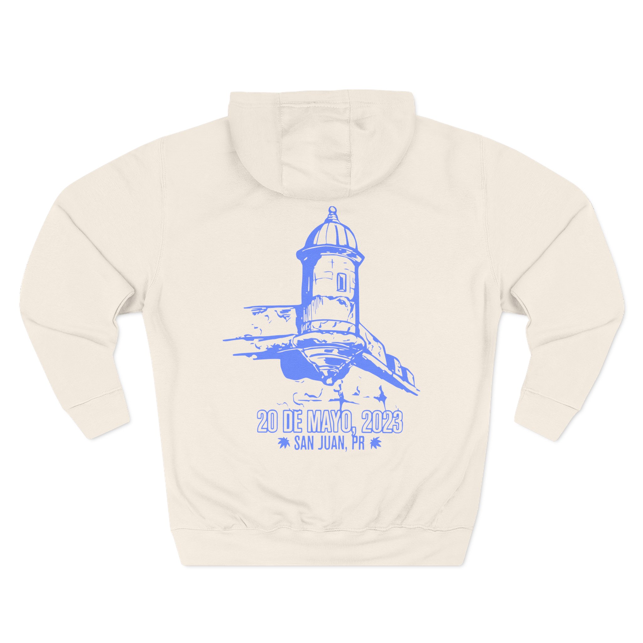 Eladio Carrion Puerto Rico Three-Panel Fleece Hoodie