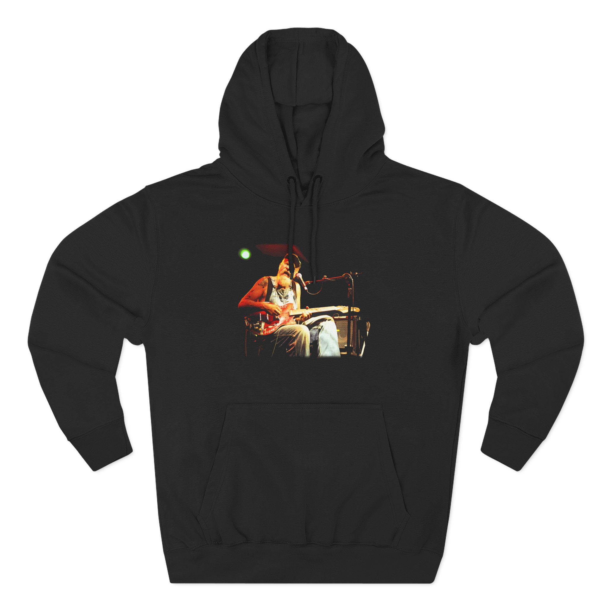 Seasick Steve Three-Panel Fleece Hoodie