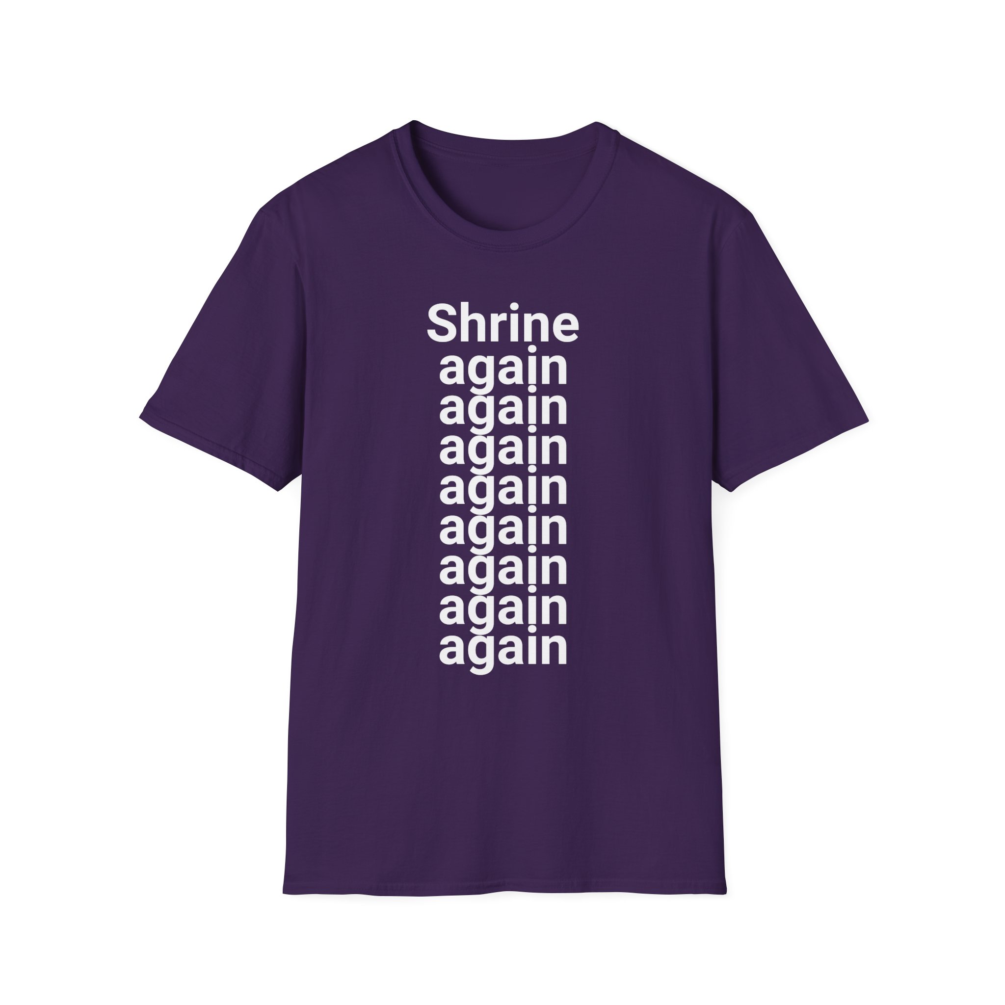 Fred Again Shrine Again Unisex Softstyle T-Shirt
