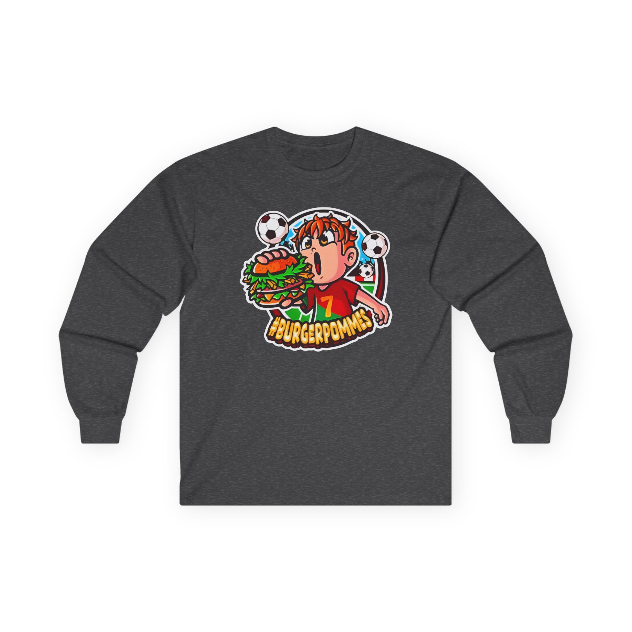 Burger Pommes Unisex Ultra Cotton Long Sleeve Tee