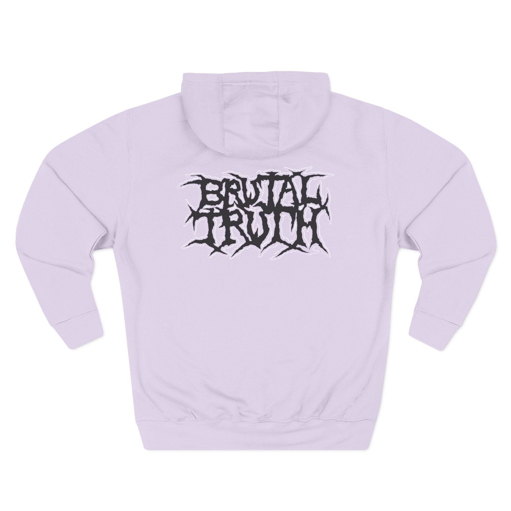 Brutal Truth I Weed Grind Three-Panel Fleece Hoodie