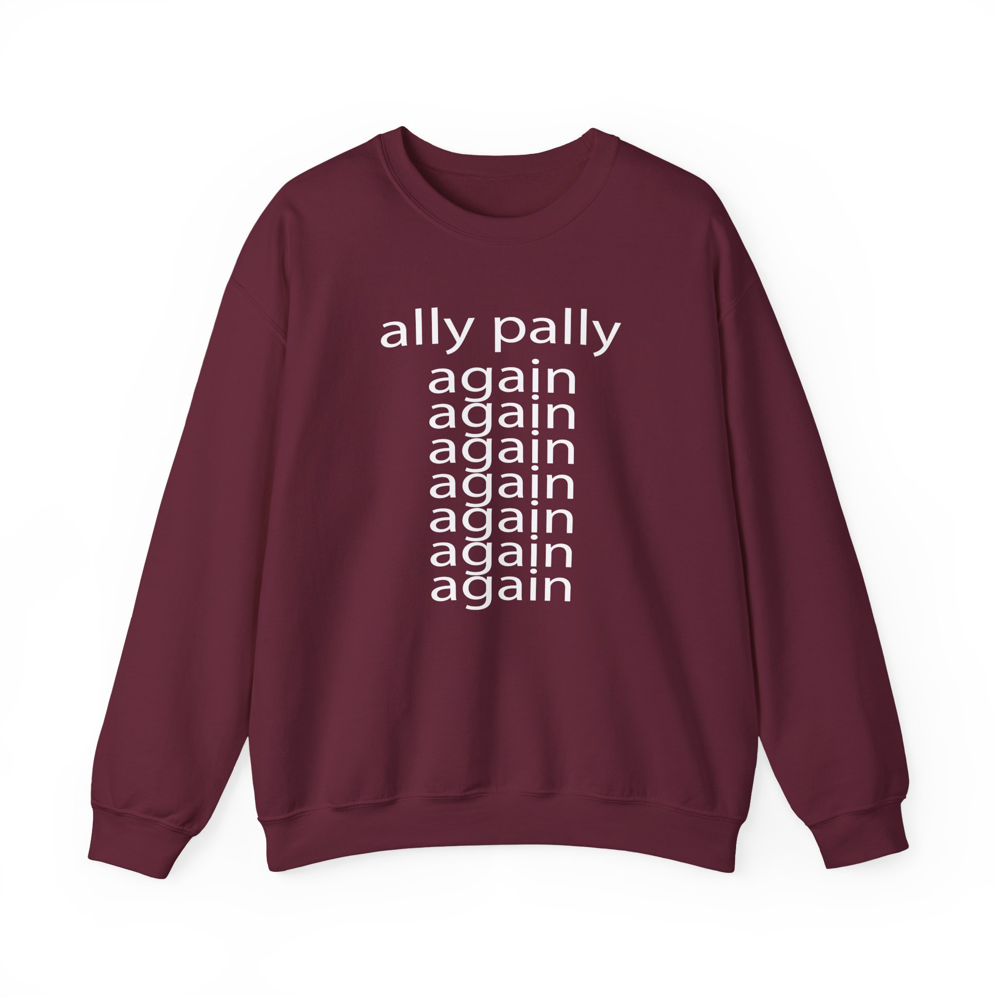 Fred Ally Pally Again Unisex Heavy Blendâ„¢ Crewneck Sweatshirt