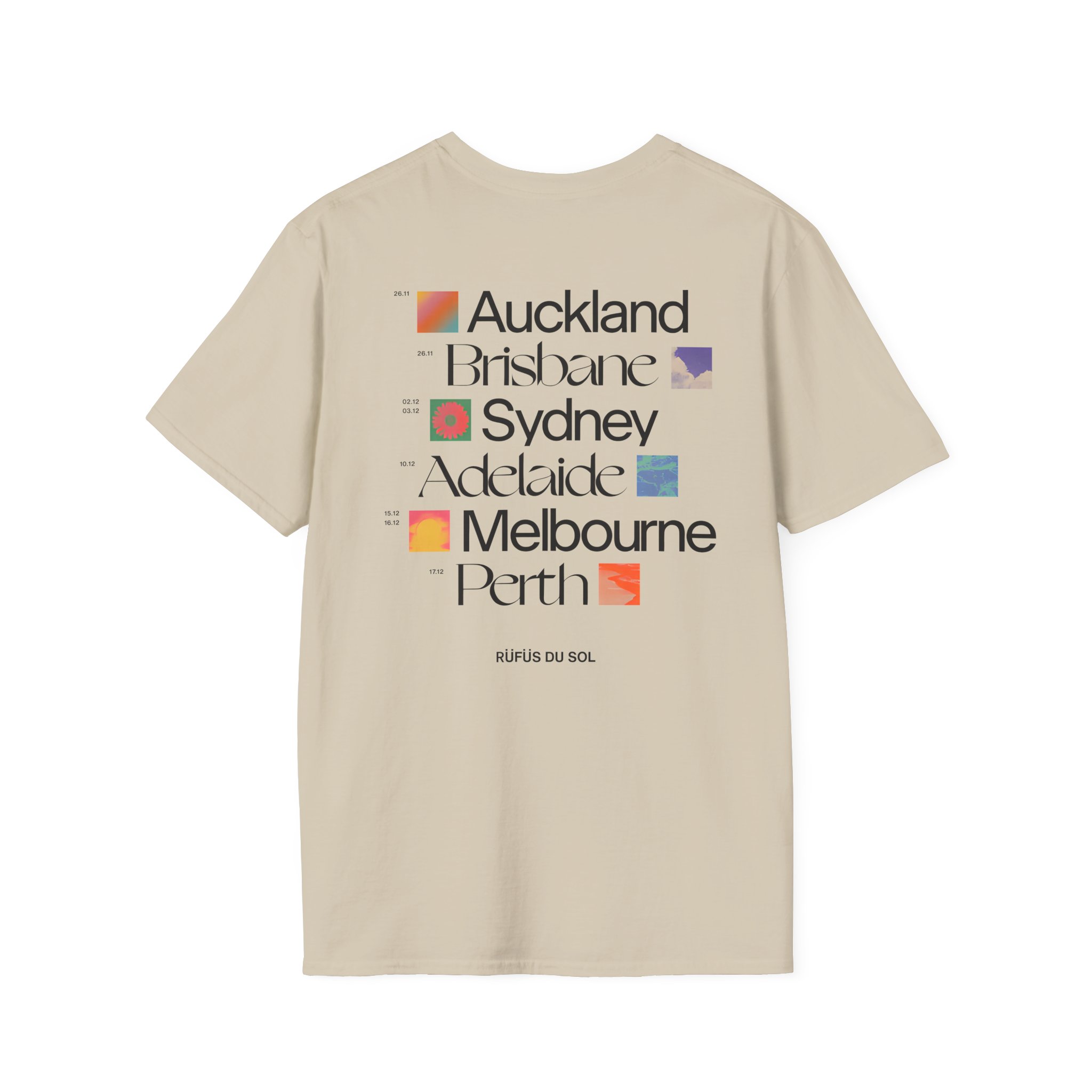 Rufus Du Sol Unisex Softstyle T-Shirt