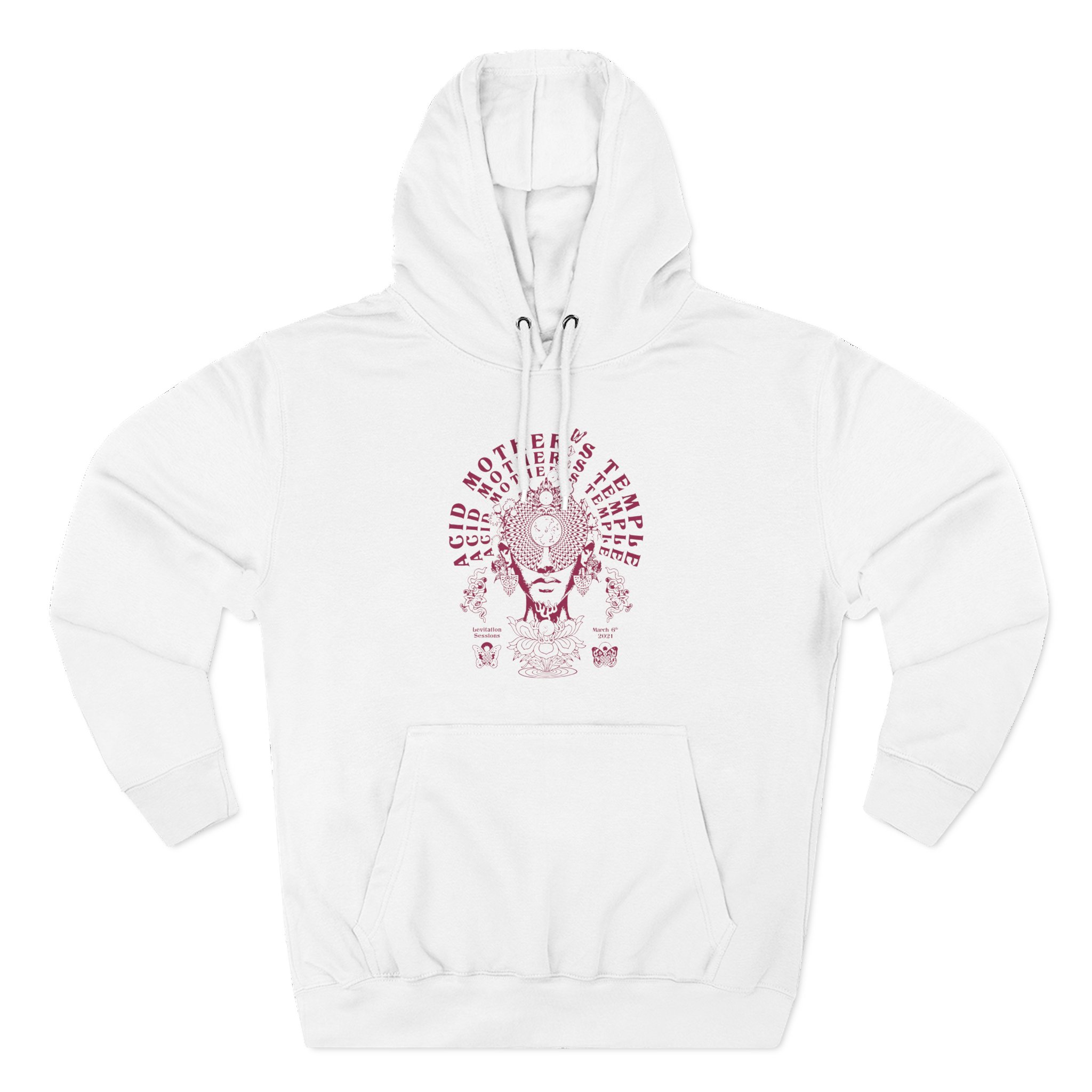 Acid Mothers Temple Levitation Sessions Three-Panel Fleece Hoodie