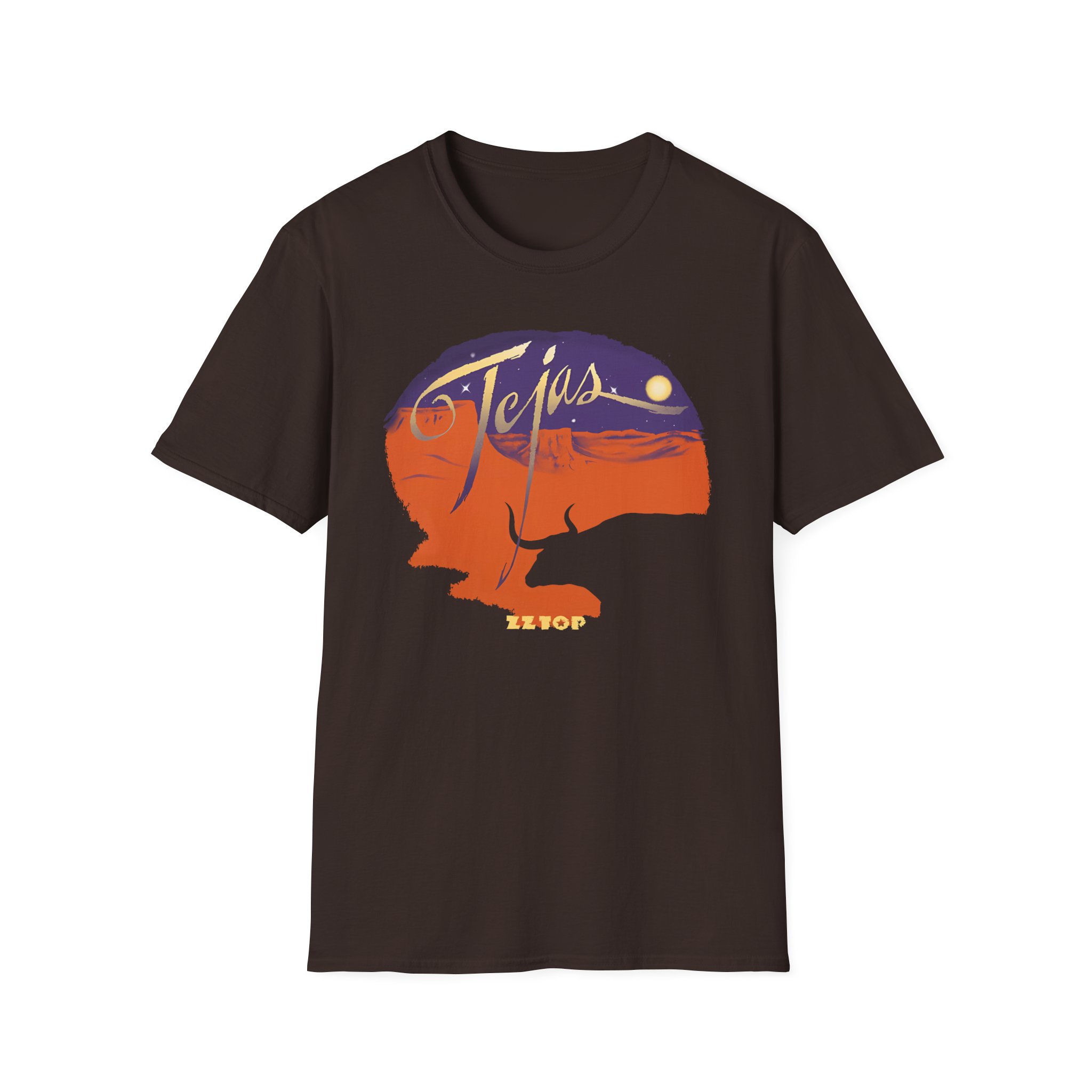 ZZ Top Tejas Unisex Softstyle T-Shirt