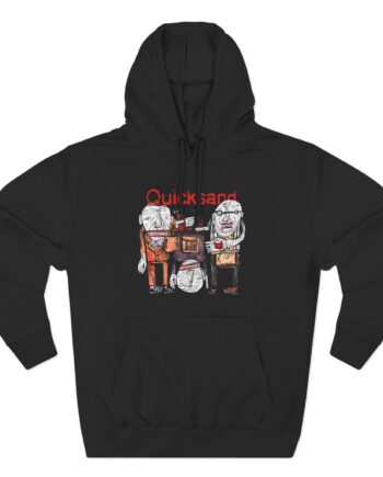 Quicksand Manic Compression Three-Panel Fleece Hoodie