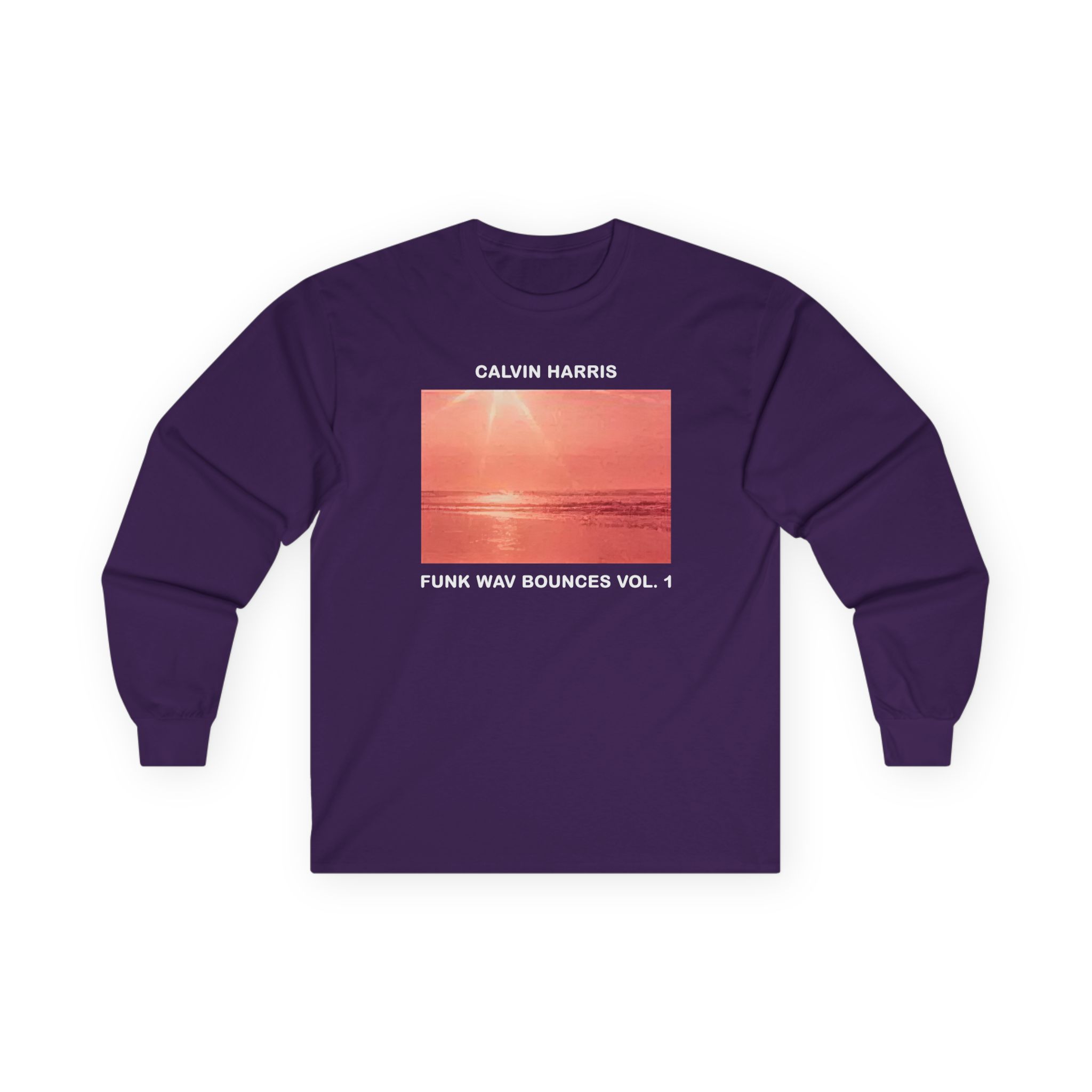 Calvin Harris' Funk Wav Bounces Vol 1 Unisex Ultra Cotton Long Sleeve Tee