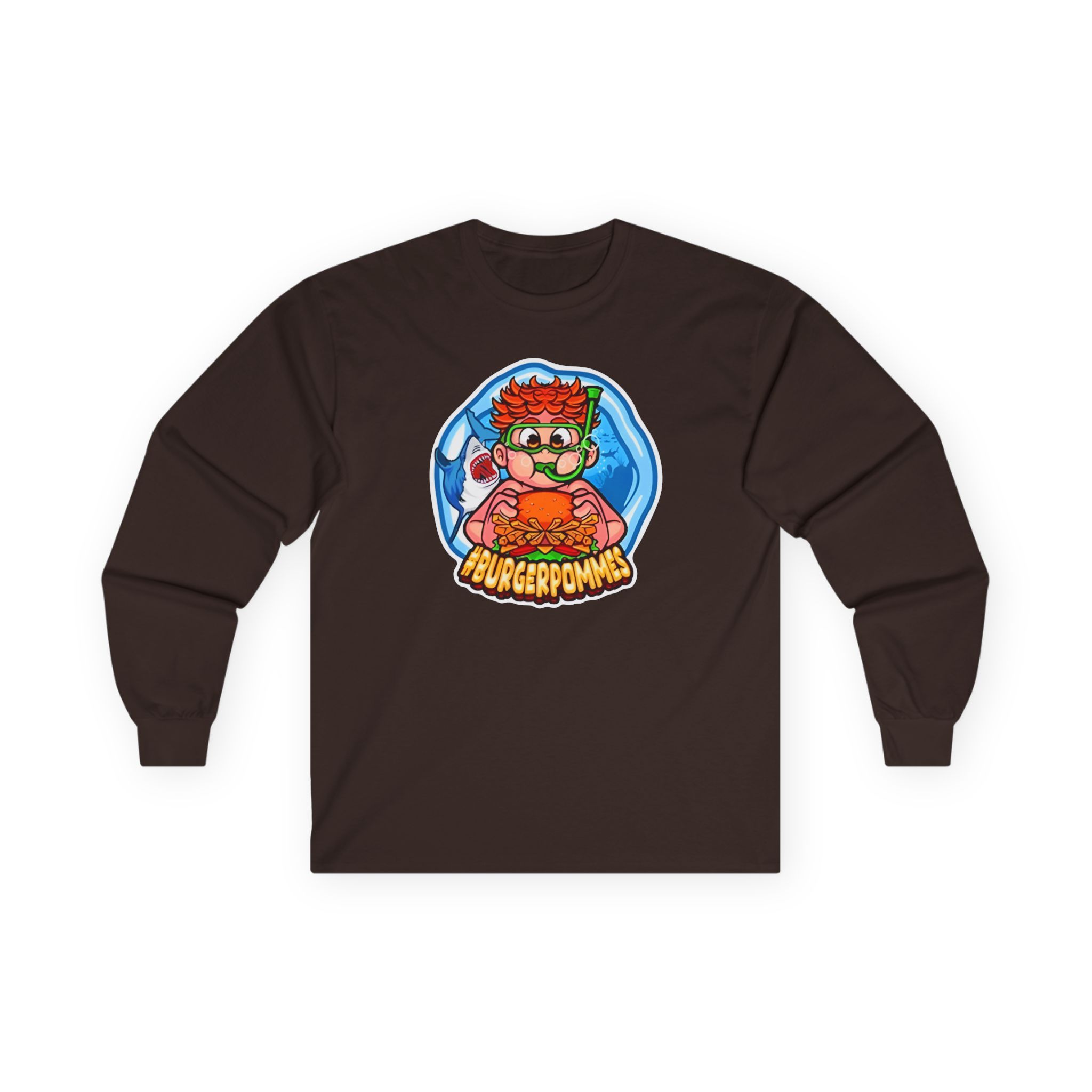 Burger Pommes Unisex Ultra Cotton Long Sleeve Tee