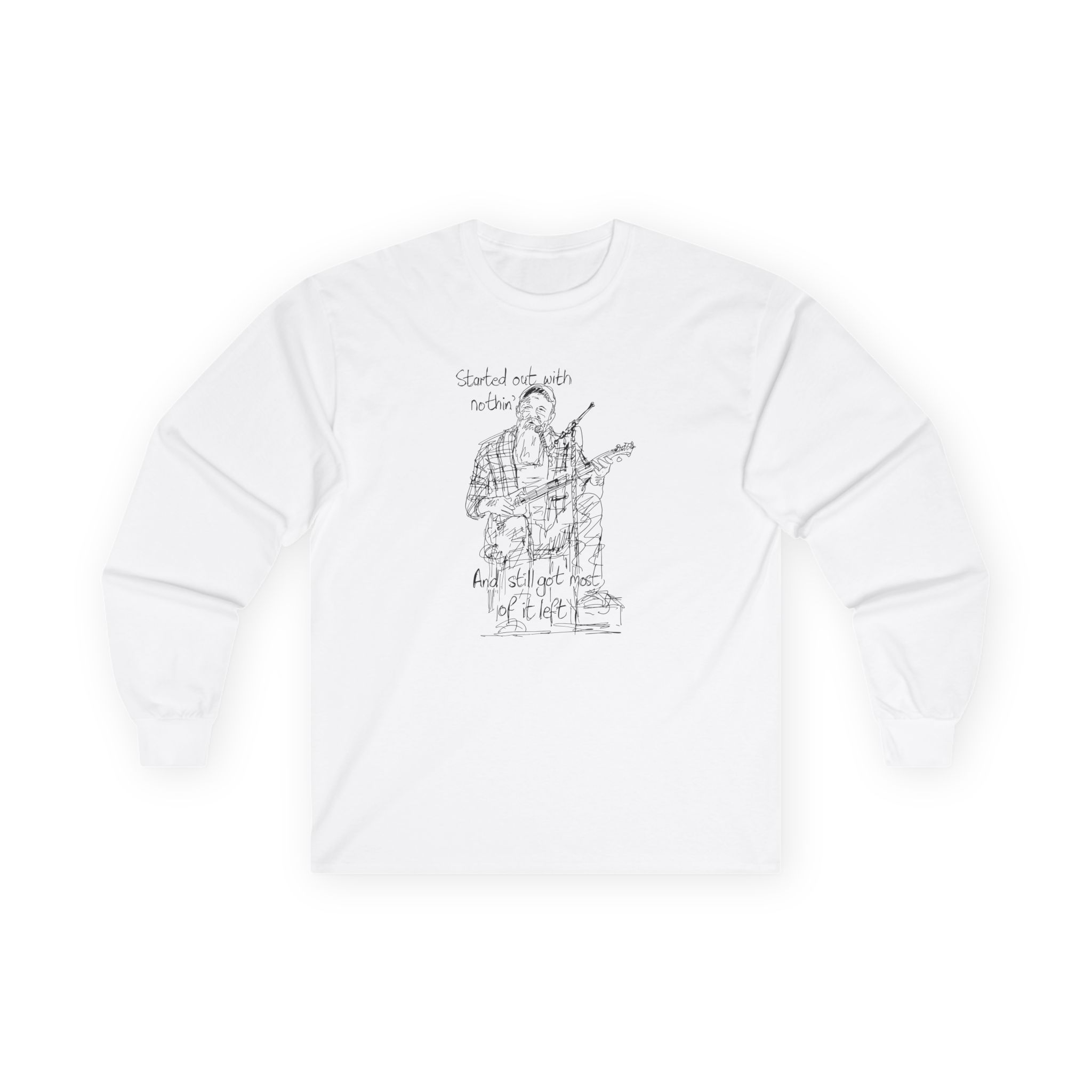 Seasick Steve Unisex Ultra Cotton Long Sleeve Tee