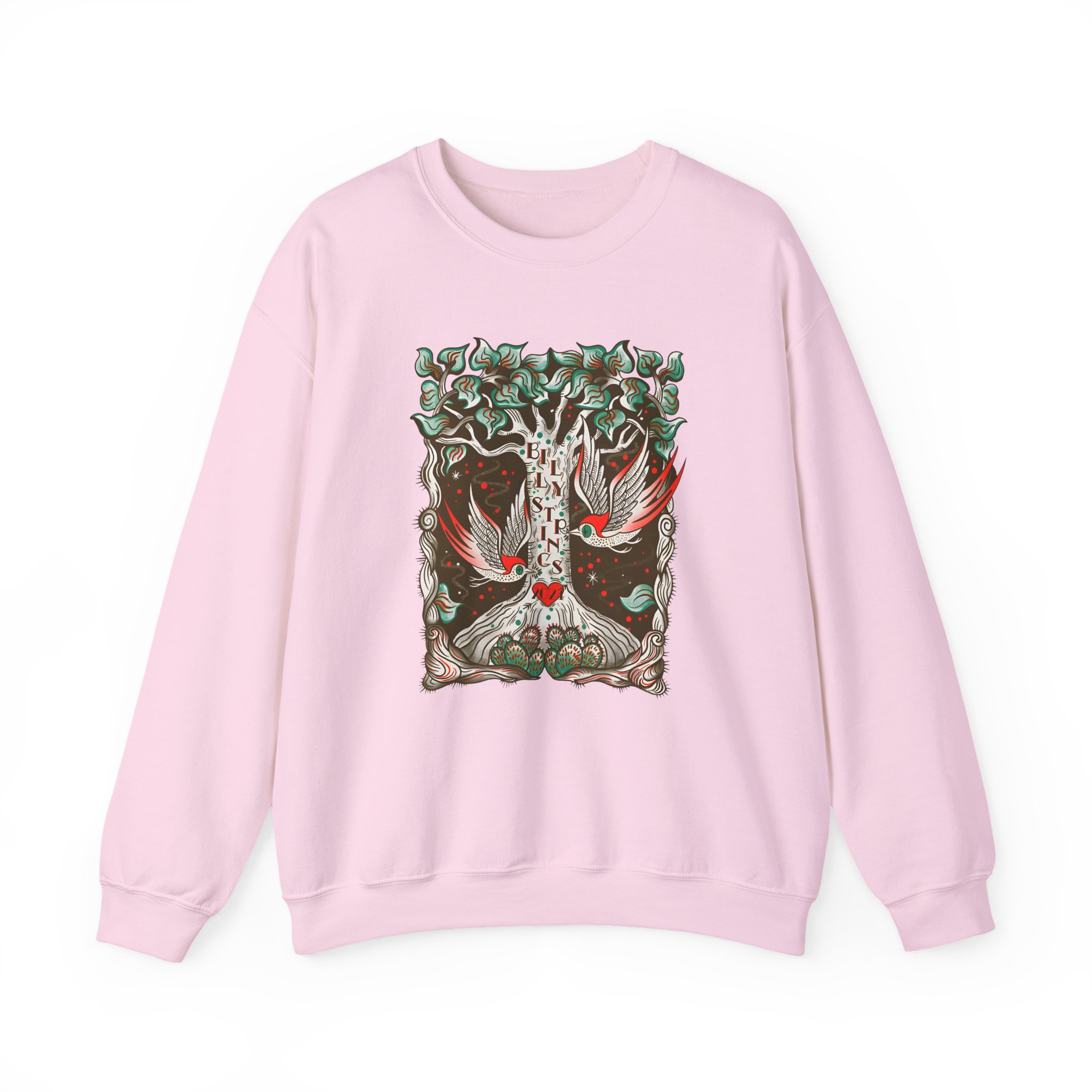Billy Strings Woodpecker Unisex Heavy Blendâ„¢ Crewneck Sweatshirt
