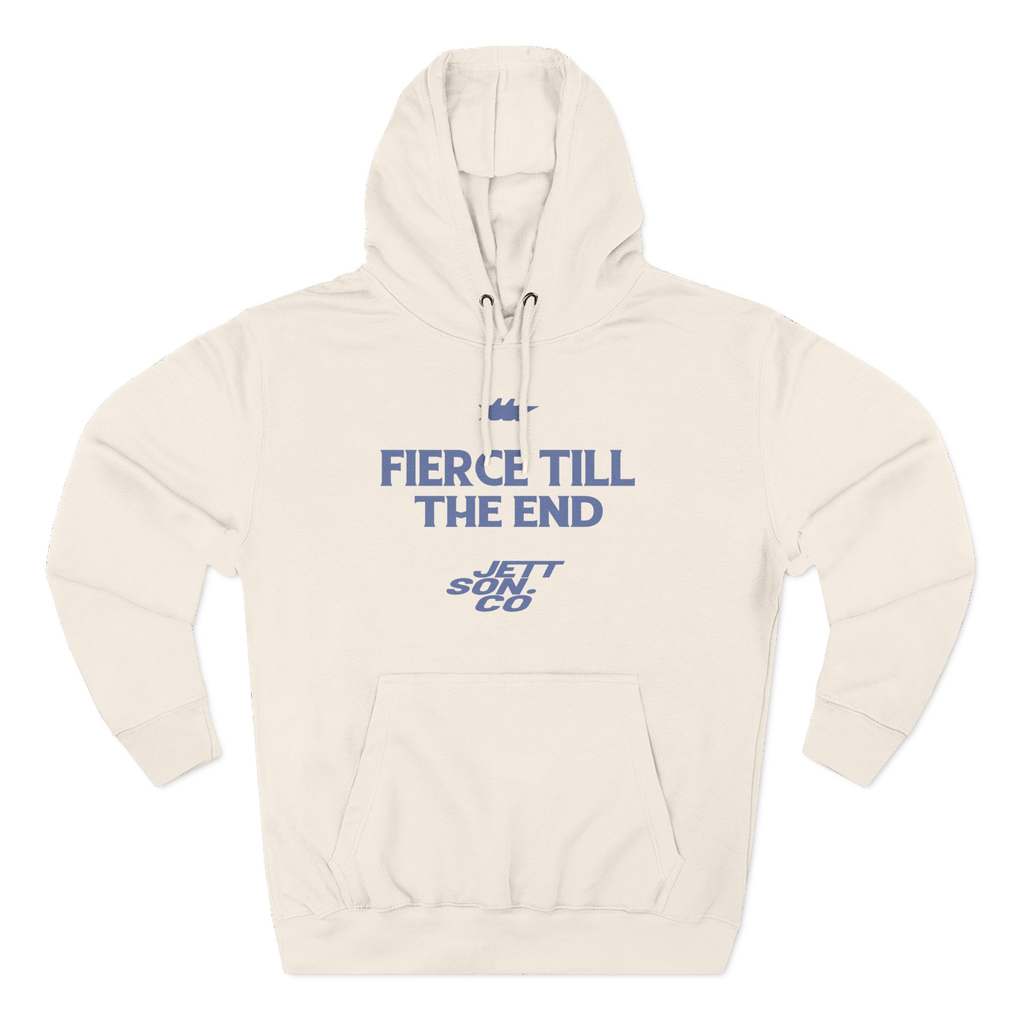 Jett Lawrenc Fierce Till the End Three-Panel Fleece Hoodie