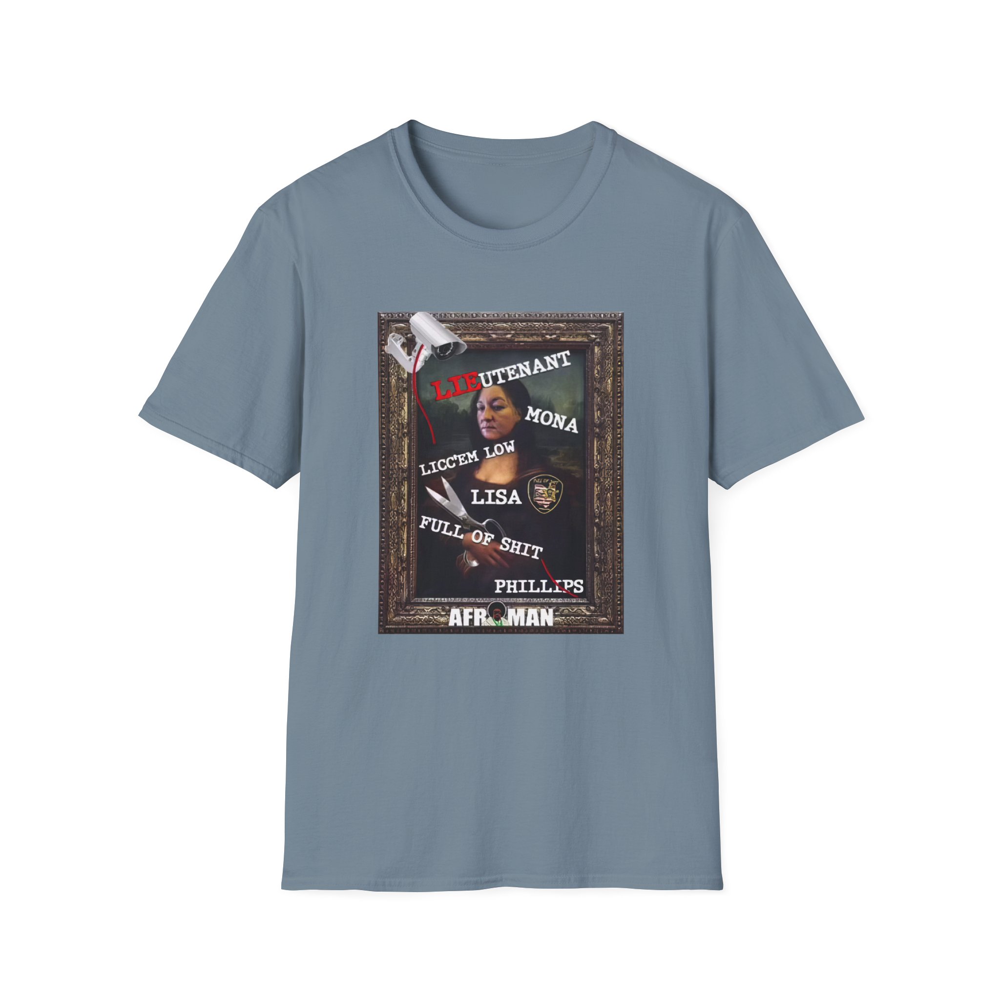 Afroman Lt Licc’em Low Lisa Full of Shit Phillips Unisex Softstyle T-Shirt