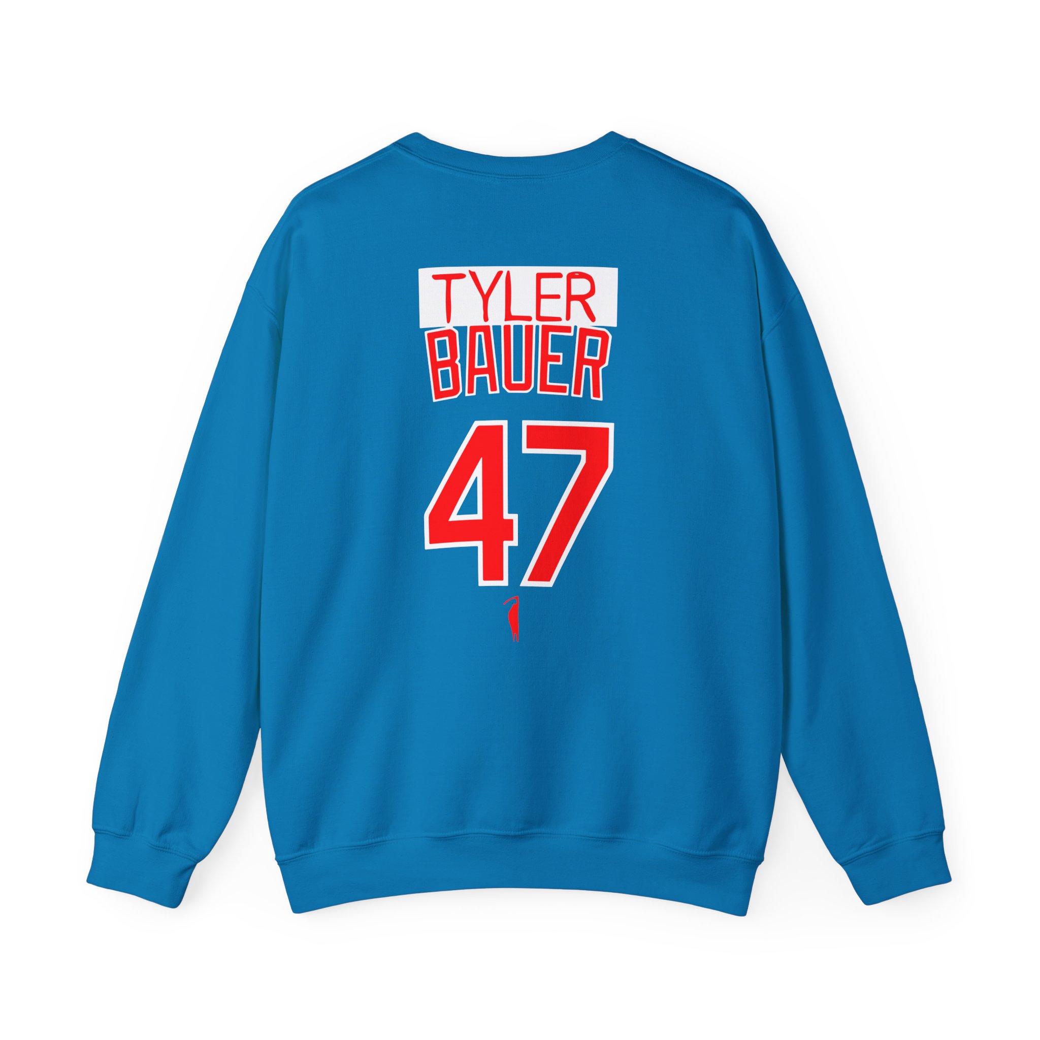 Trevor Bauer Hard Work Never Settles Unisex Heavy Blendâ„¢ Crewneck Sweatshirt