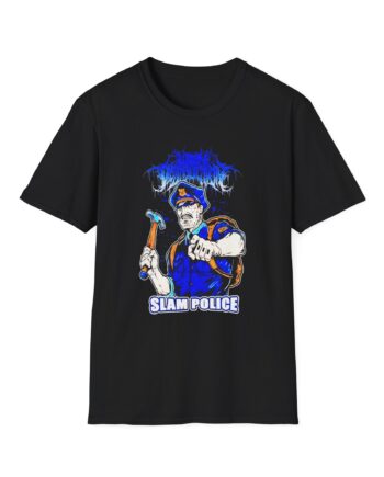 Within Destruction Slam Police Unisex Softstyle T-Shirt