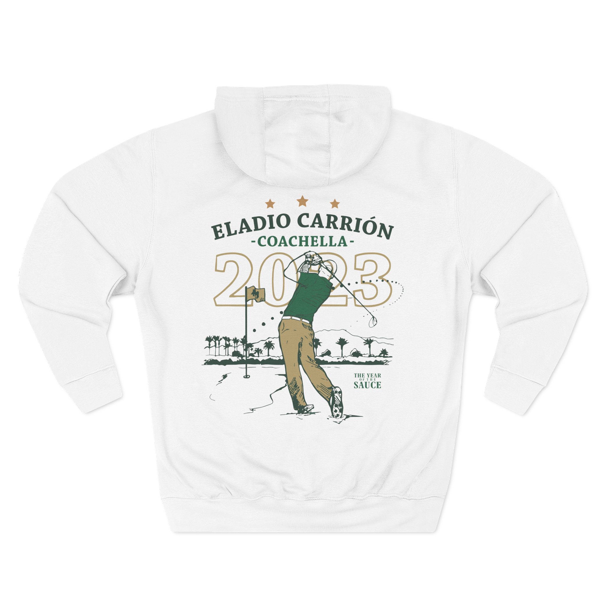 Eladio Carrion Coachella Three-Panel Fleece Hoodie