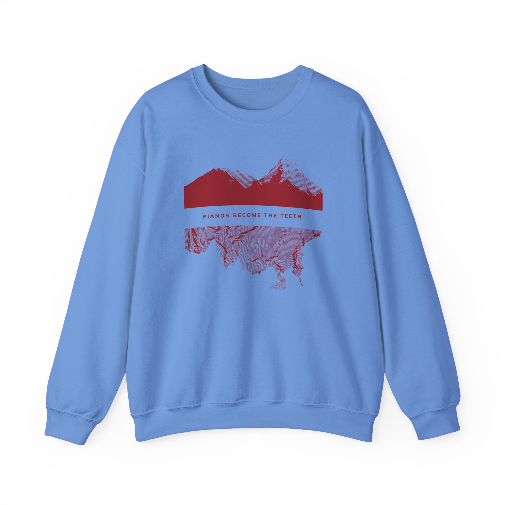 Pianos Become the Teeth Mountains Unisex Heavy Blendâ„¢ Crewneck Sweatshirt