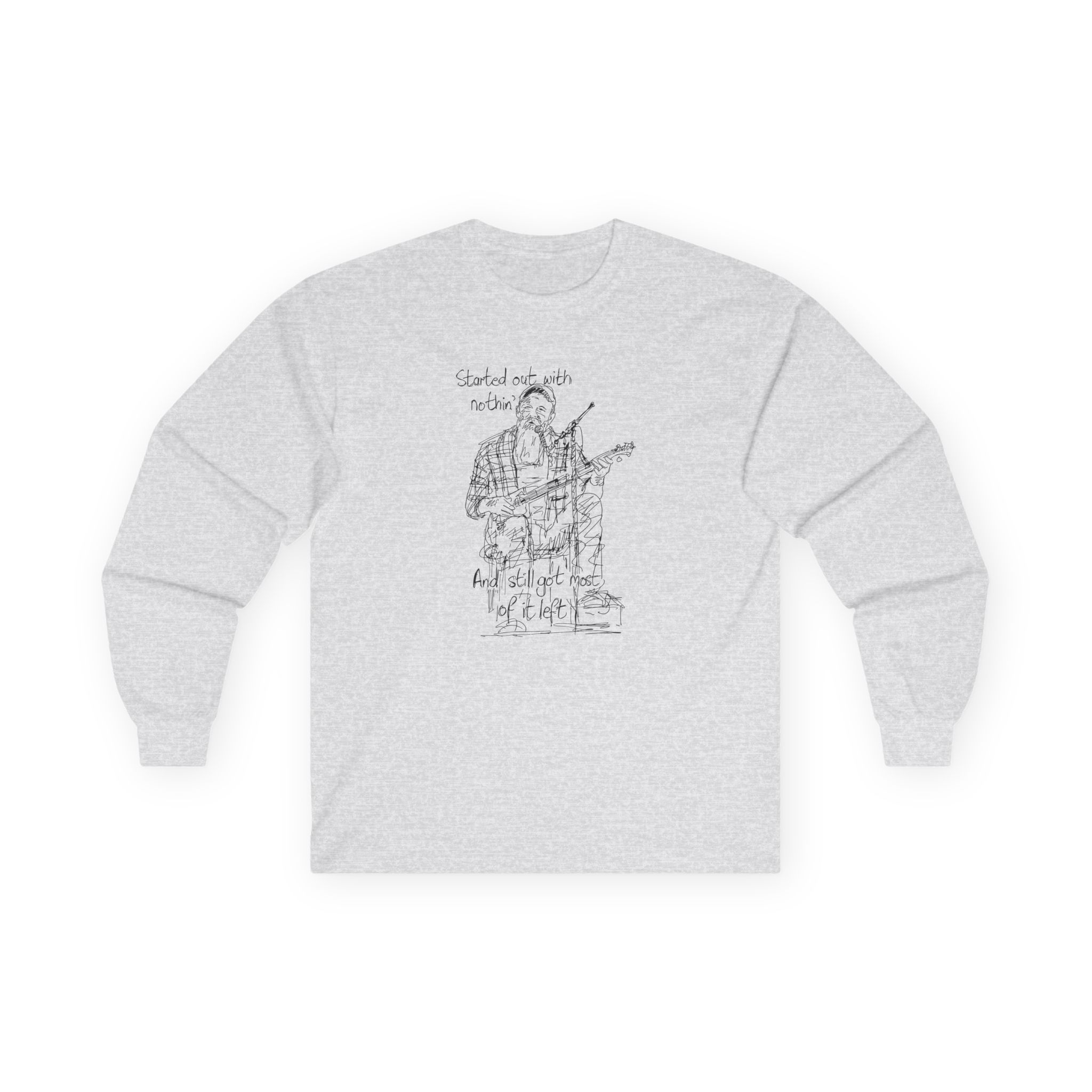Seasick Steve Unisex Ultra Cotton Long Sleeve Tee