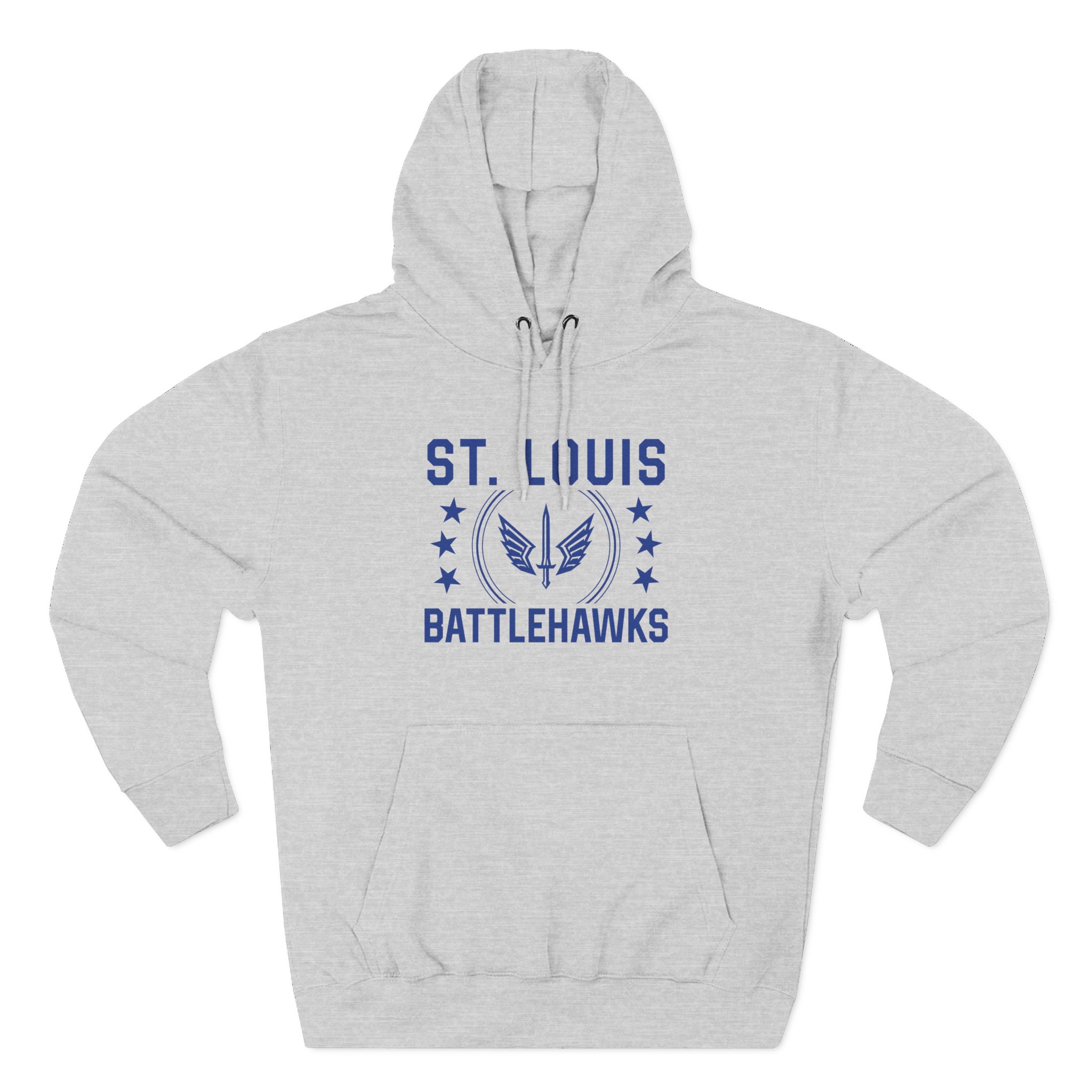 St. Louis Battlehawks Sportiqe Comfy Three-Panel Fleece Hoodie