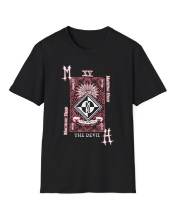 Machine Head the Devil Unisex Softstyle T-Shirt