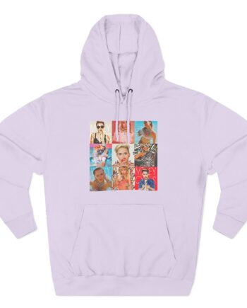 Miley Cyrus Serving Face South America Tour Three-Panel Fleece Hoodie