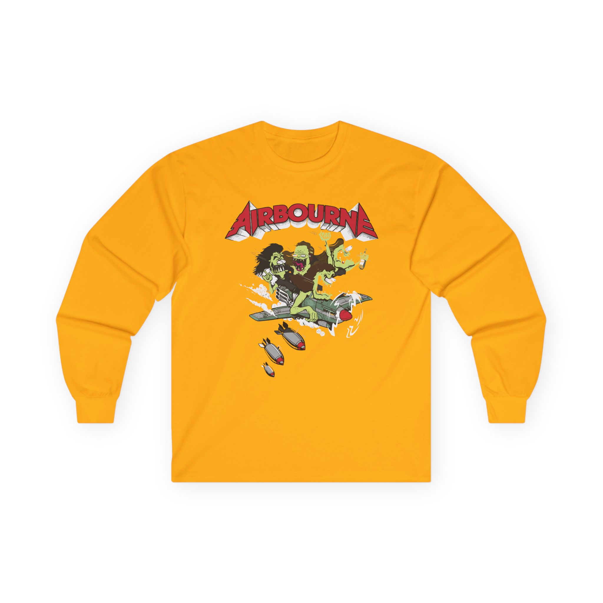 Airbourne - Nitro Herren Unisex Ultra Cotton Long Sleeve Tee