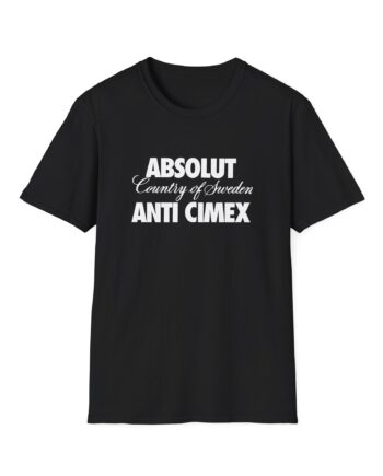 Anti Cimex Absolut Country of Sweden Unisex Softstyle T-shirt