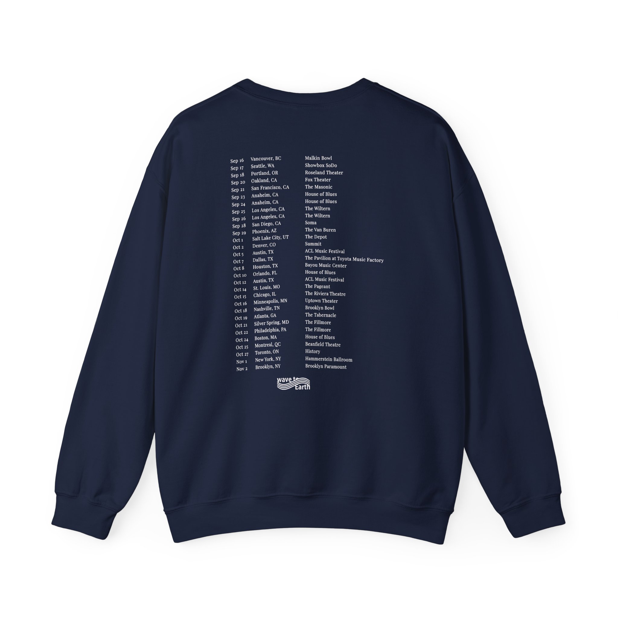 Wave to Earth 0.03 Na Tour Unisex Heavy Blendâ„¢ Crewneck Sweatshirt