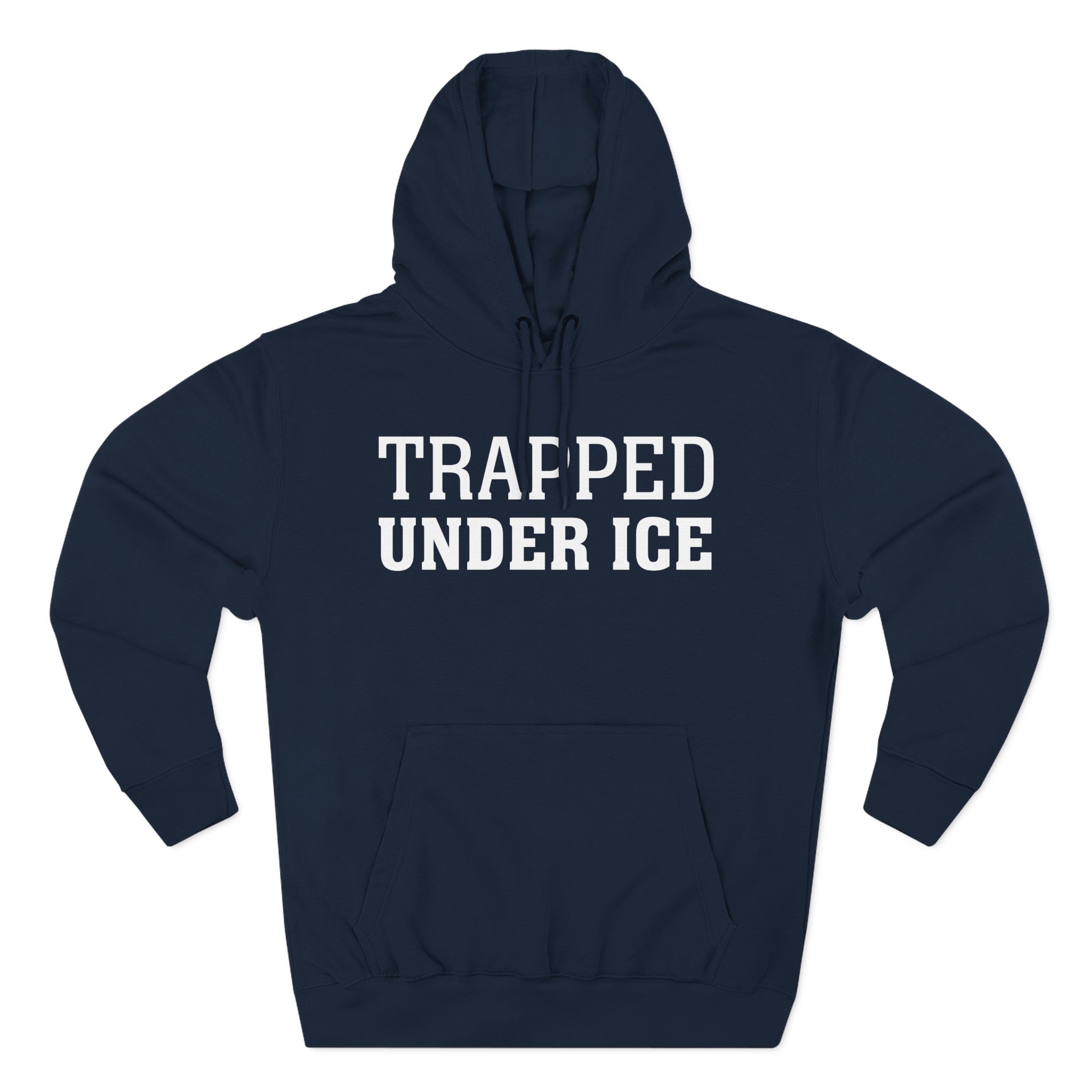 Trapped Under Ice Secrets of the World Three-Panel Fleece Hoodie