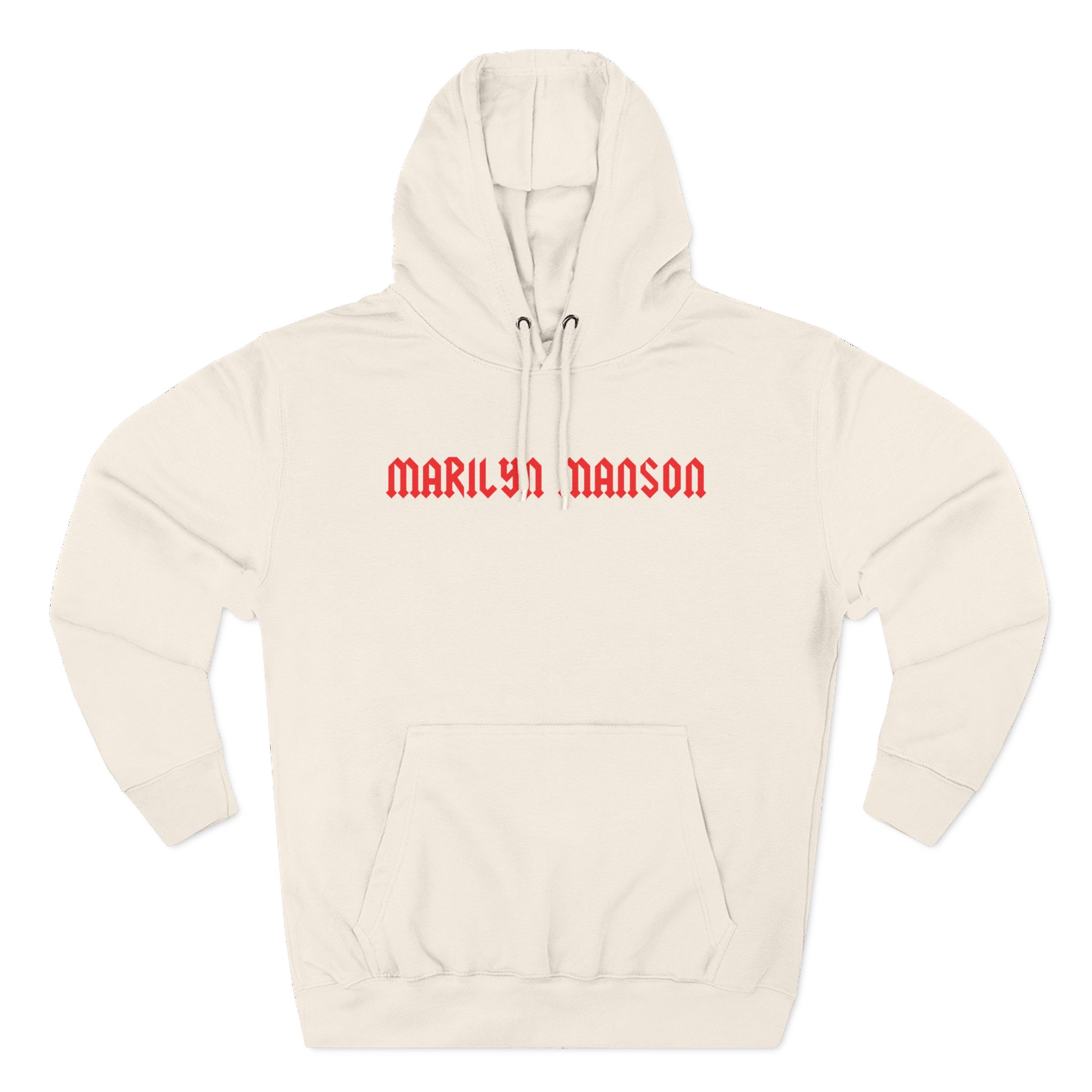 Marilyn Manson Little Cross Photo Three-Panel Fleece Hoodie