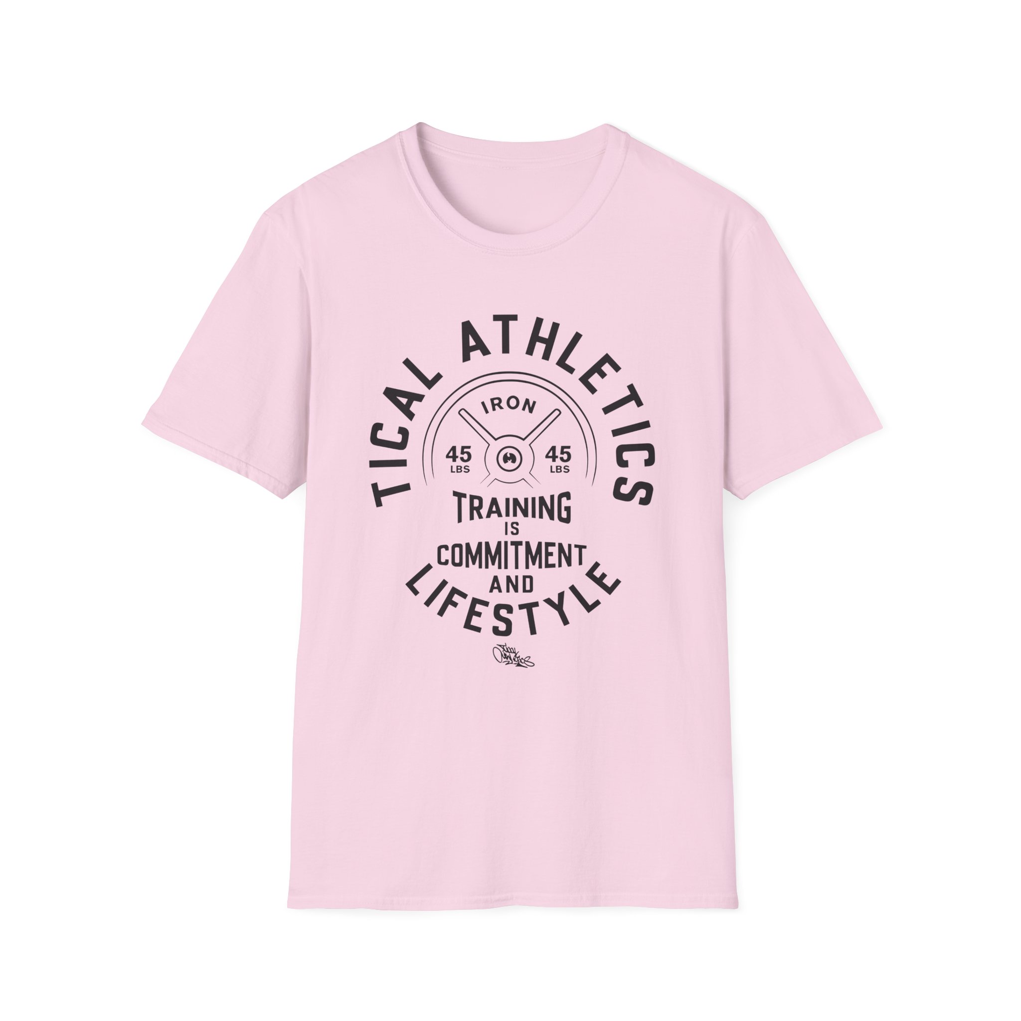 Method Man Training is Commitment and Lifestyle Tical Athletic Unisex Softstyle T-Shirt