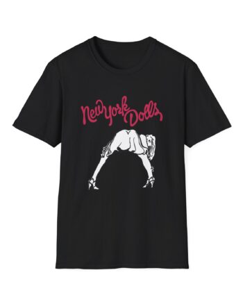 New York Dolls Lipstick Girl Unisex Softstyle T-Shirt