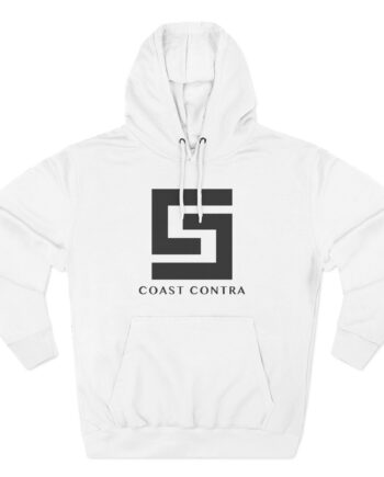 Coast Contra Logo Three-Panel Fleece Hoodie