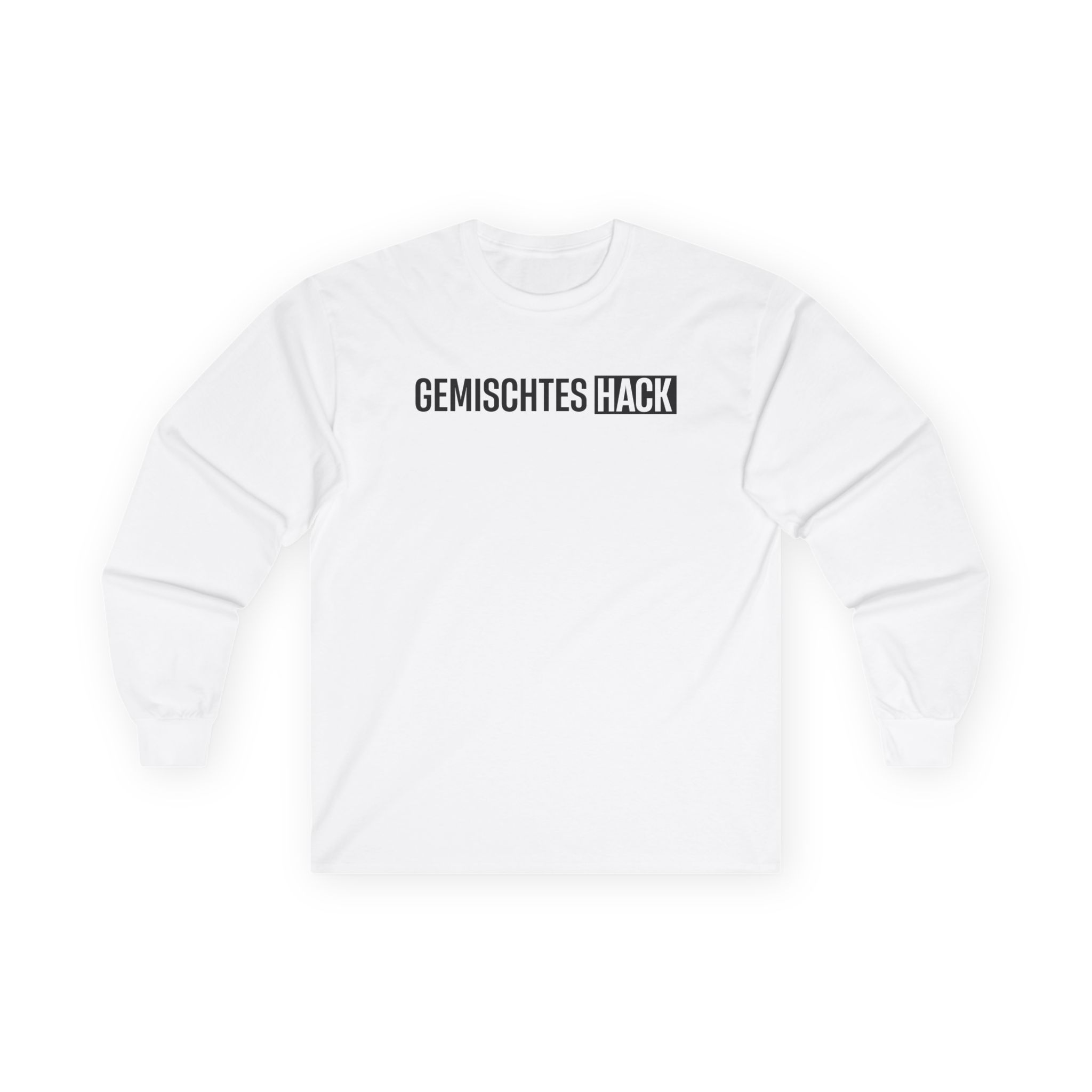 Gemischtes Hack Logo Unisex Ultra Cotton Long Sleeve Tee