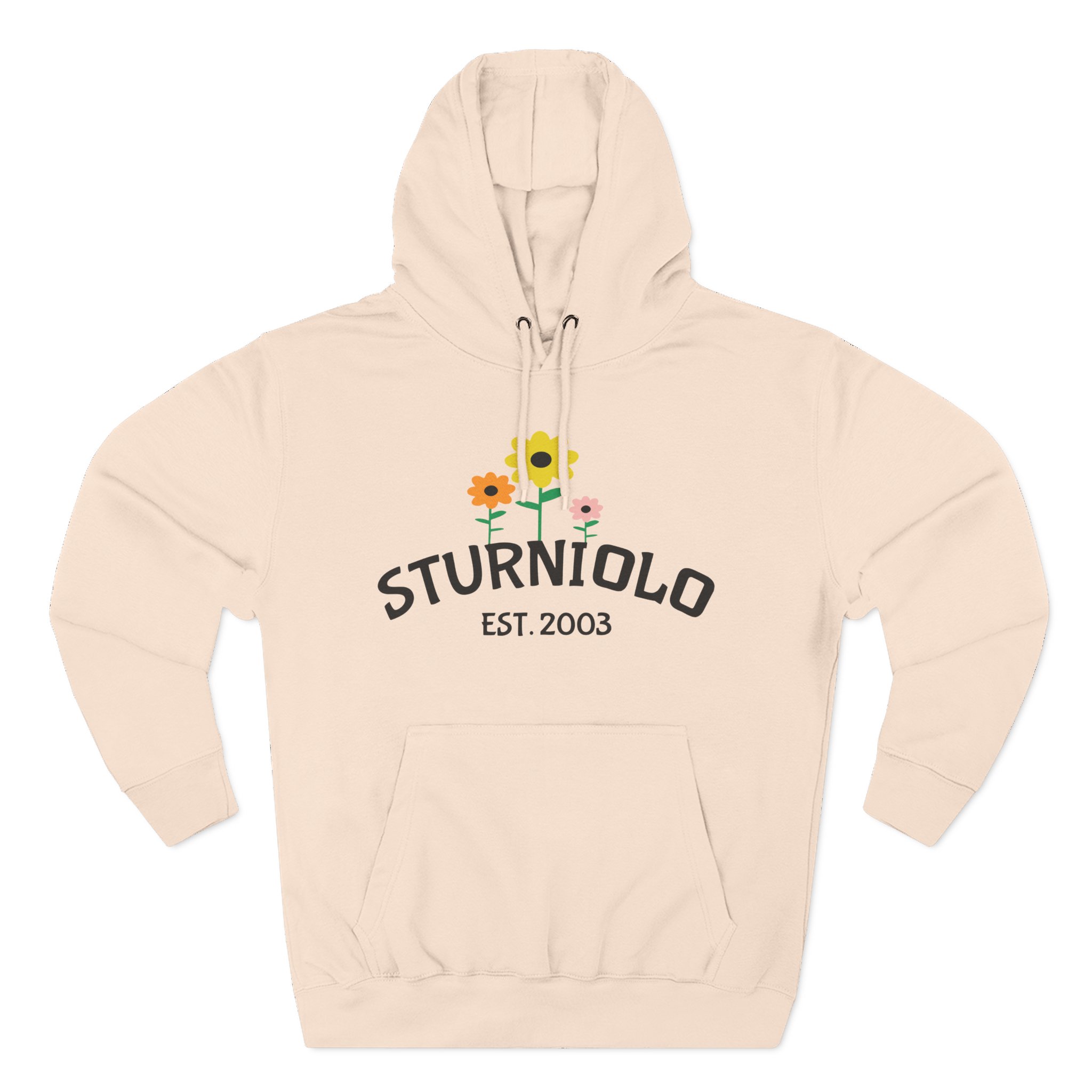 Sturniolo Flower Three-Panel Fleece Hoodie