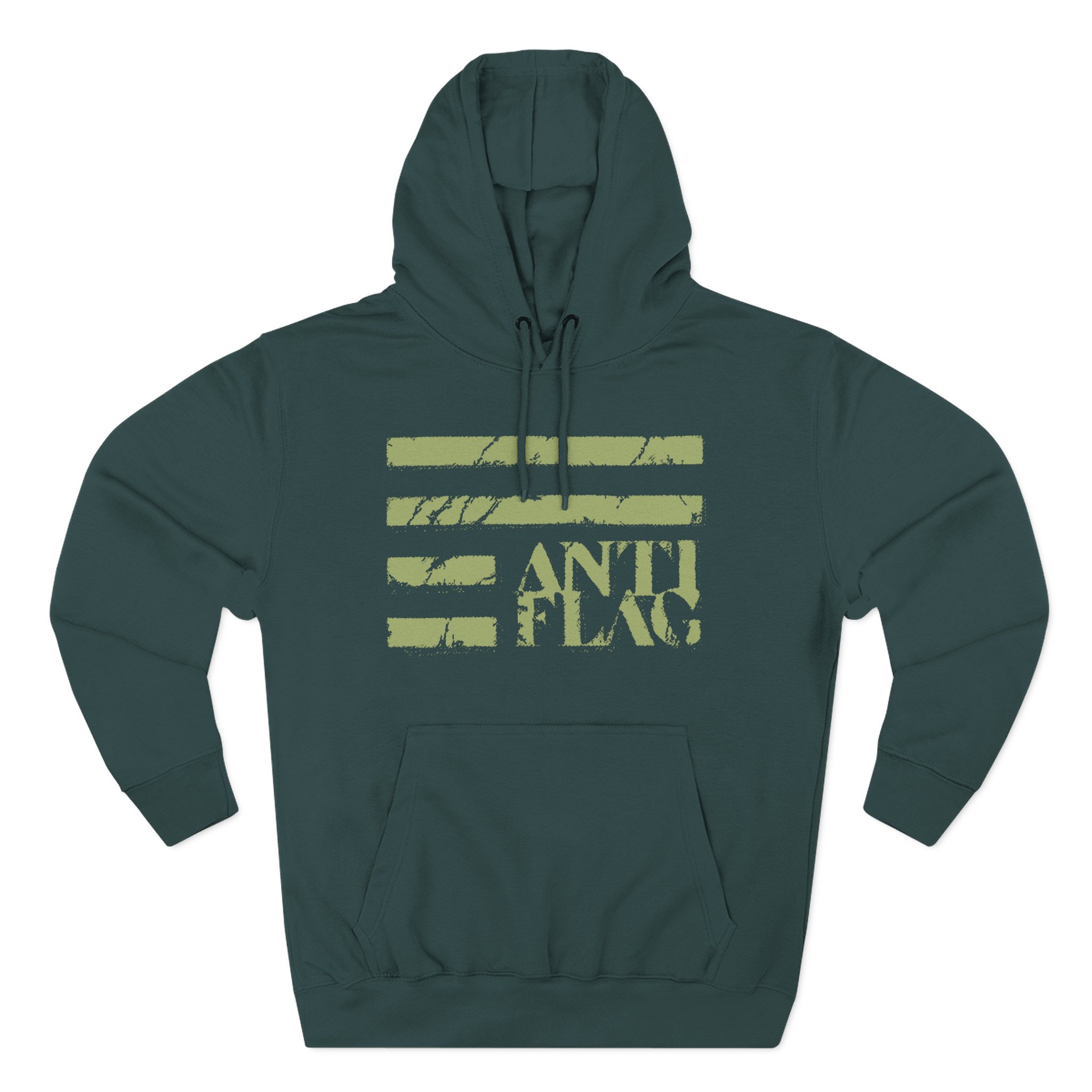 Anti Flag Lies They Tell Our Children Three-Panel Fleece Hoodie