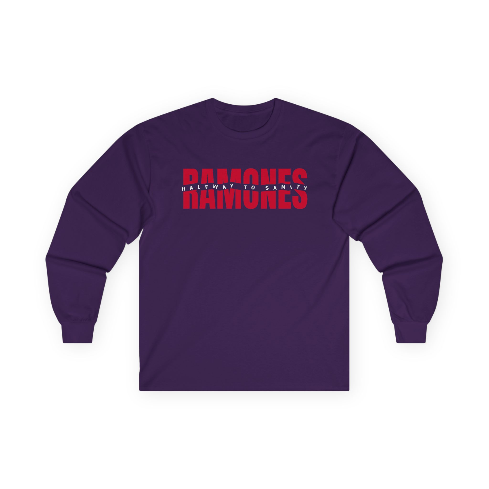 Ramones Halfway To Sanity Unisex Ultra Cotton Long Sleeve Tee