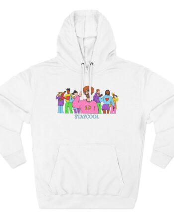 Lil Dicky Three-Panel Fleece Hoodie
