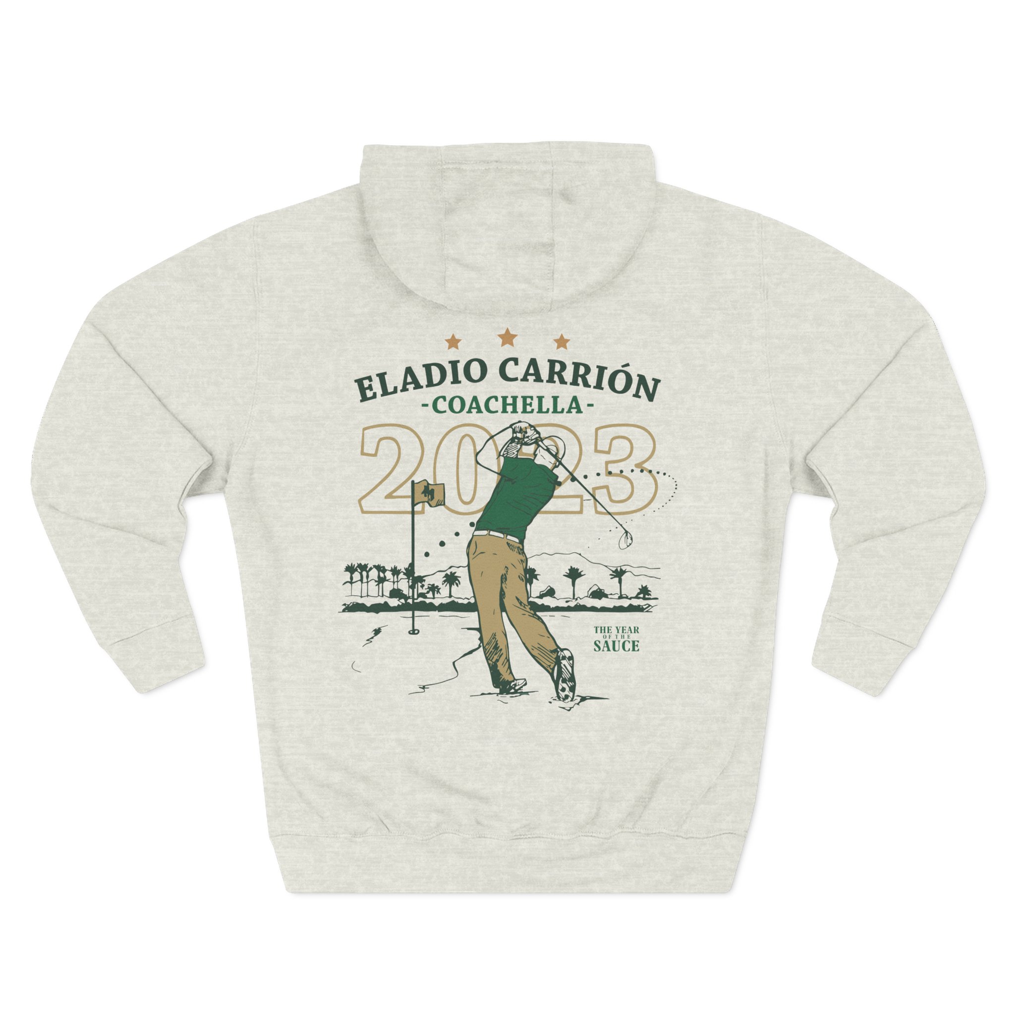 Eladio Carrion Coachella Three-Panel Fleece Hoodie