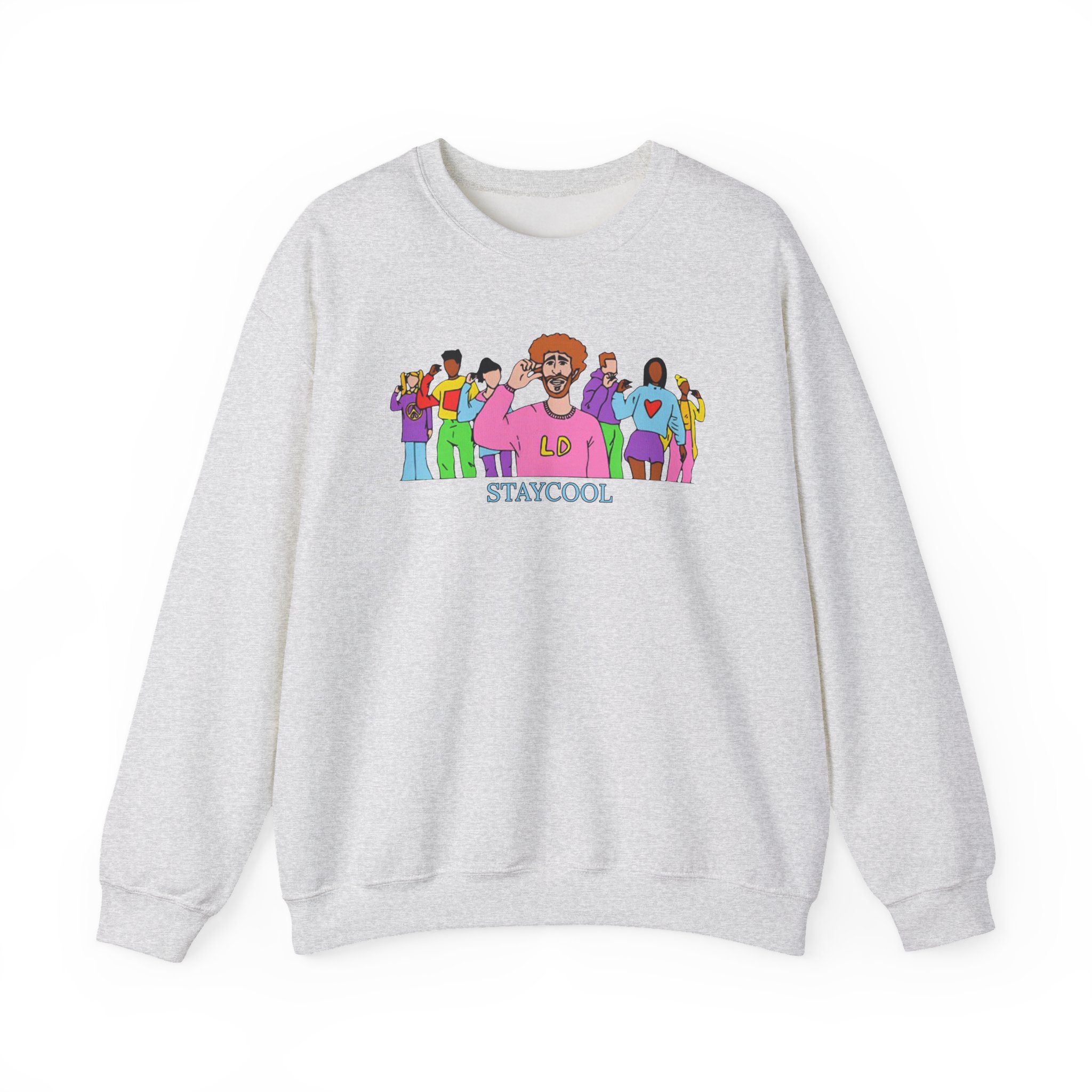Lil Dicky Unisex Heavy Blendâ„¢ Crewneck Sweatshirt