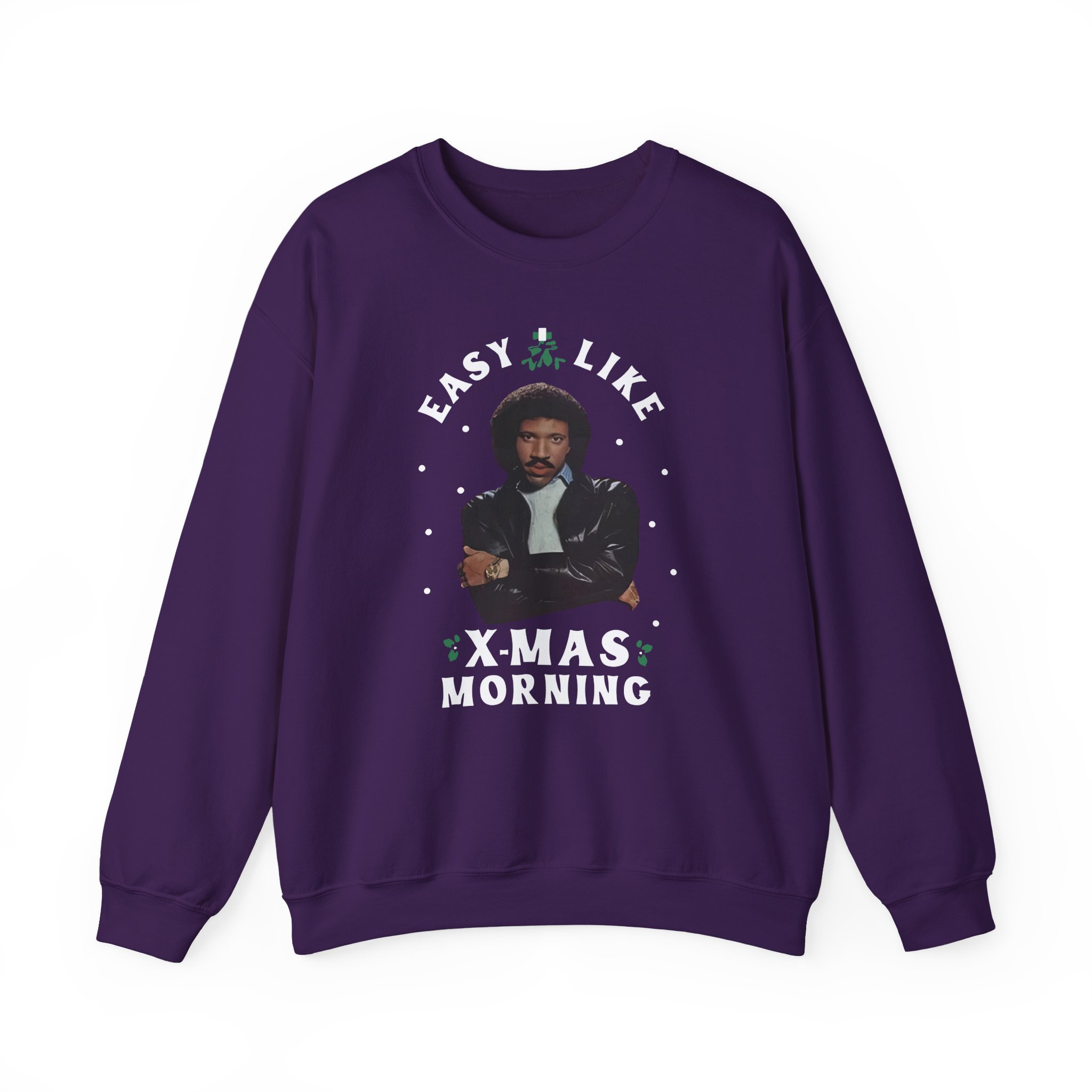 Lionel Richie Easy Like Xmas Morning Unisex Heavy Blendâ„¢ Crewneck Sweatshirt