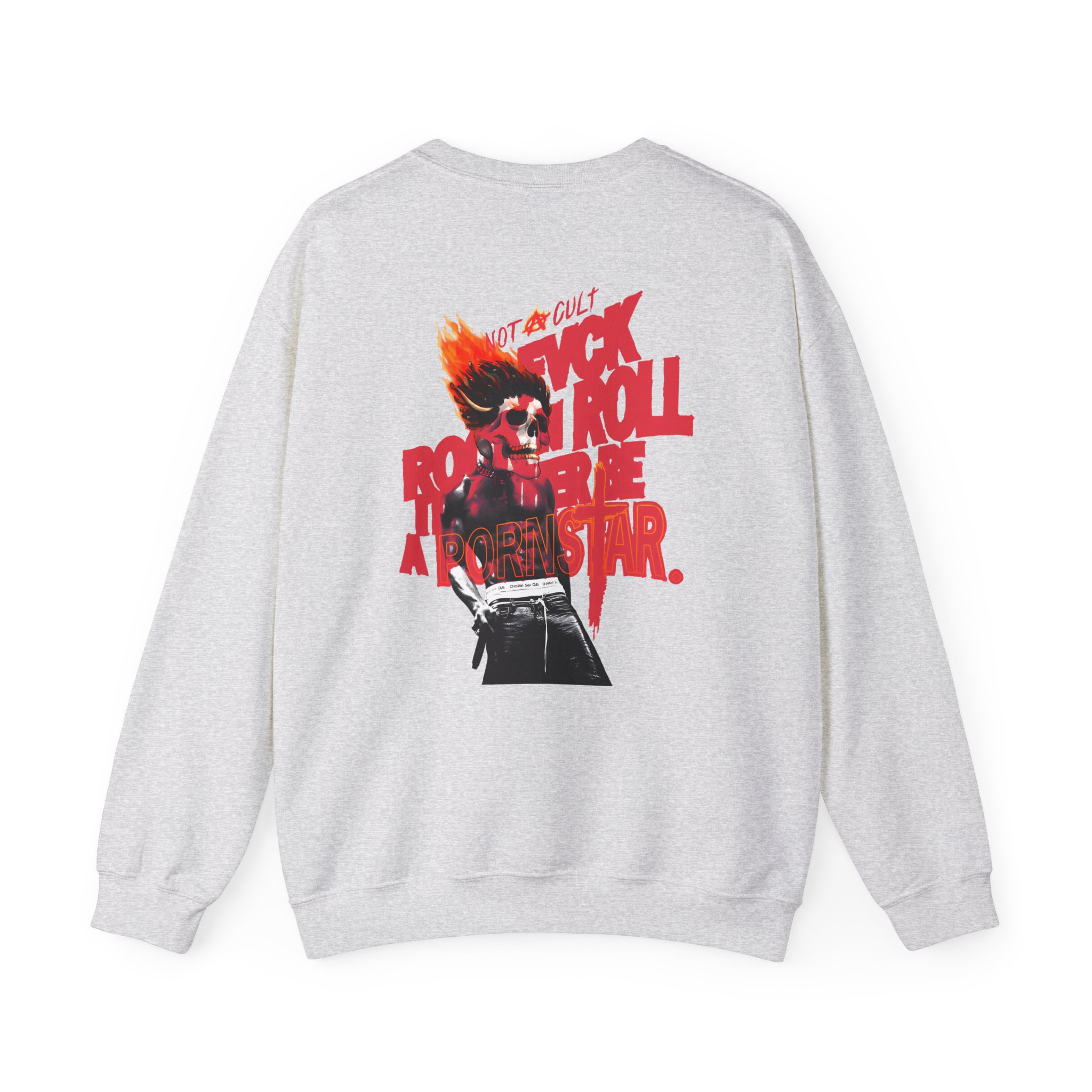 Saint Jhn Fvck Rock and Roll Unisex Heavy Blendâ„¢ Crewneck Sweatshirt