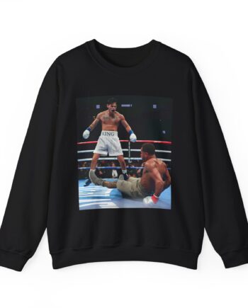 Ryan Garcia Knocks Down Devin Haney Unisex Heavy Blend™ Crewneck Sweatshirt