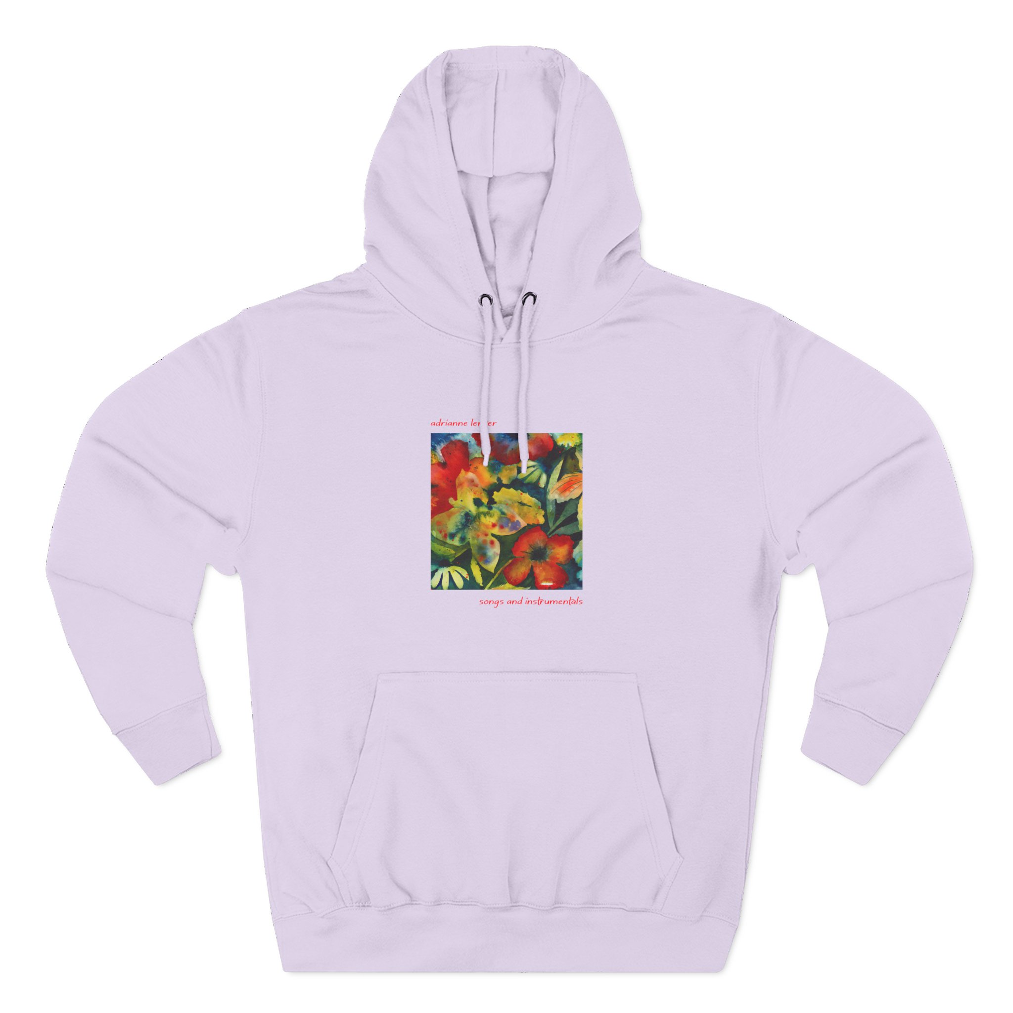 Adrianne Lenker Songs and Instrumentals Three-panel Fleece Hoodie